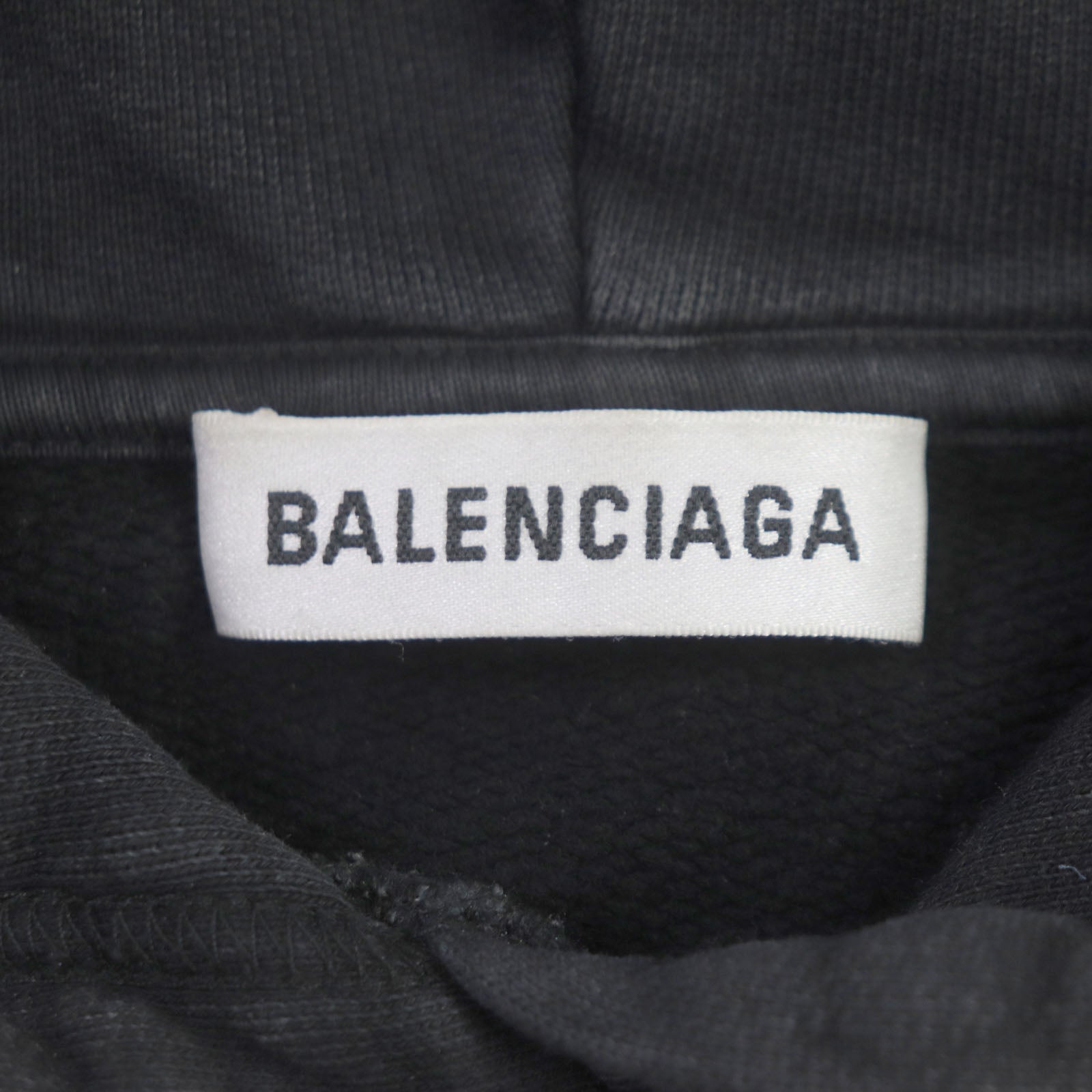 Balenciaga Cotton BB Logo Oversized Pullover Hoodie XS