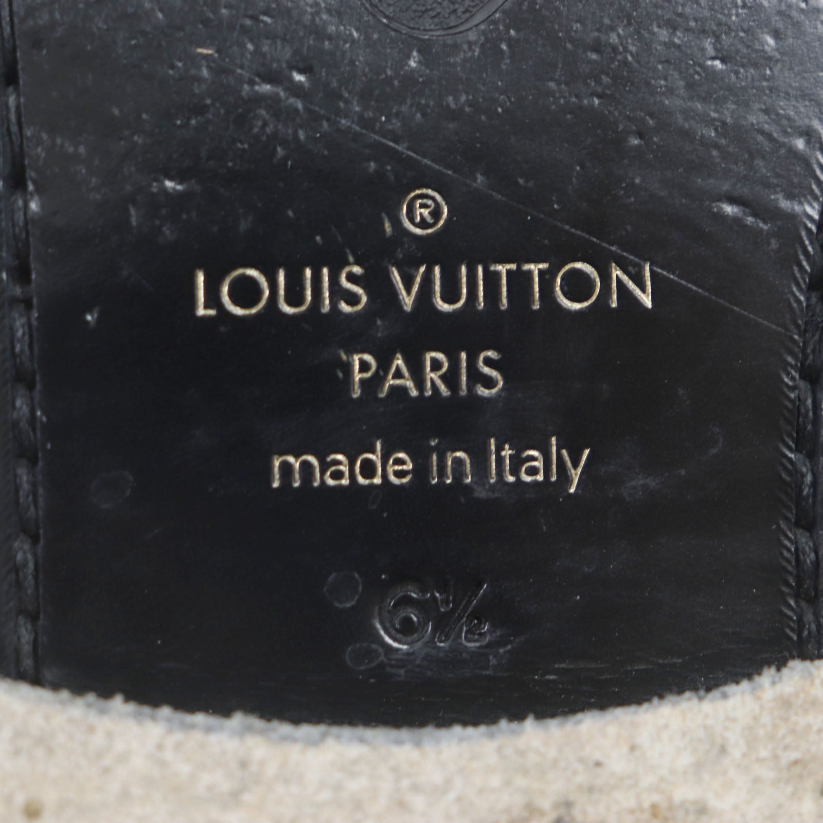 Louis Vuitton Monogram Chain Loafers Black