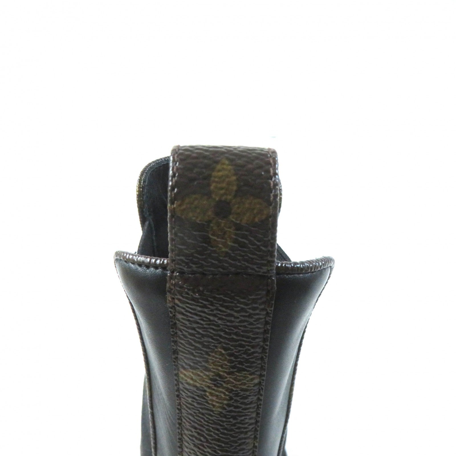 Louis Vuitton Monogram Ankle Boots Leather