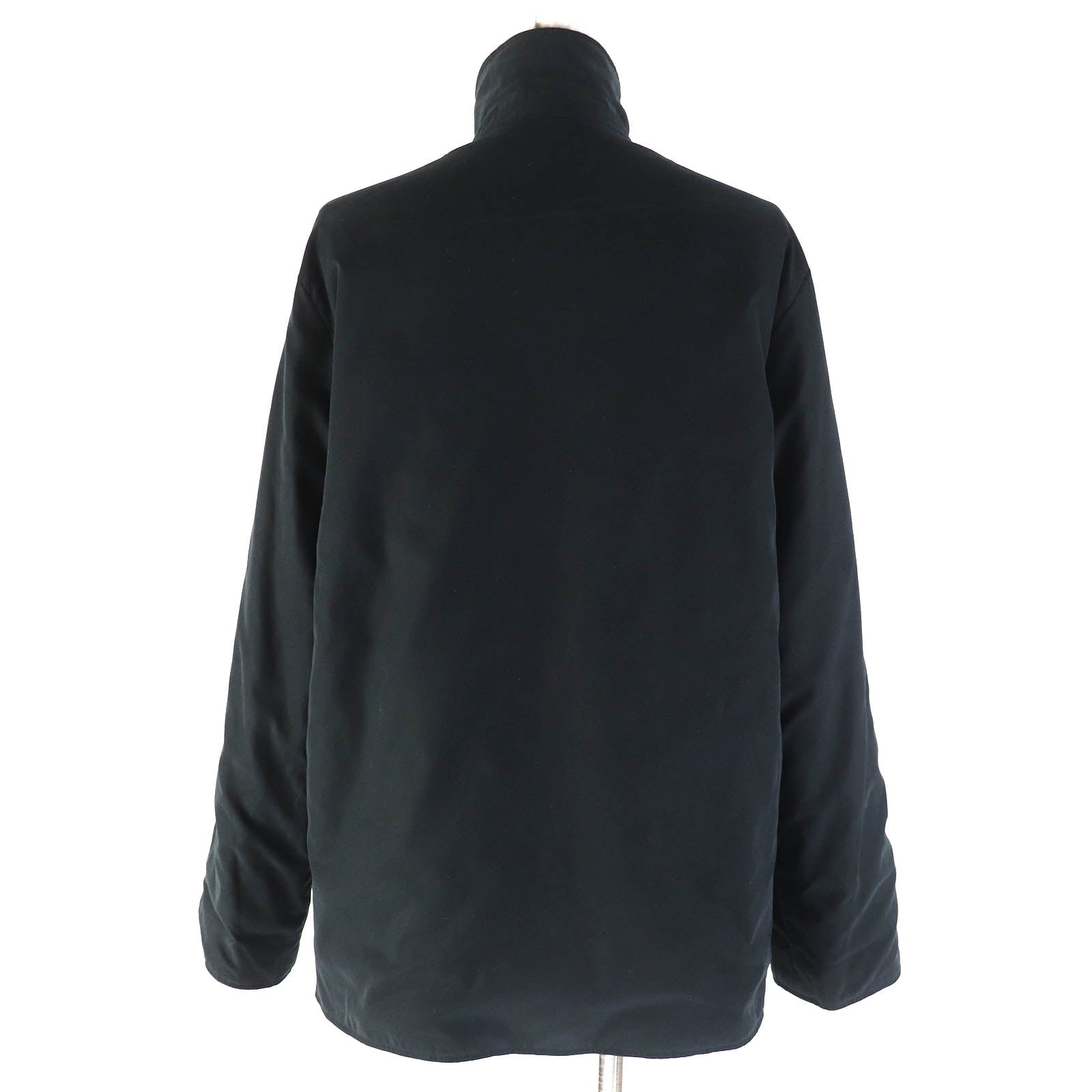 HERMES Vintage Silk Twill Reversible Jacket