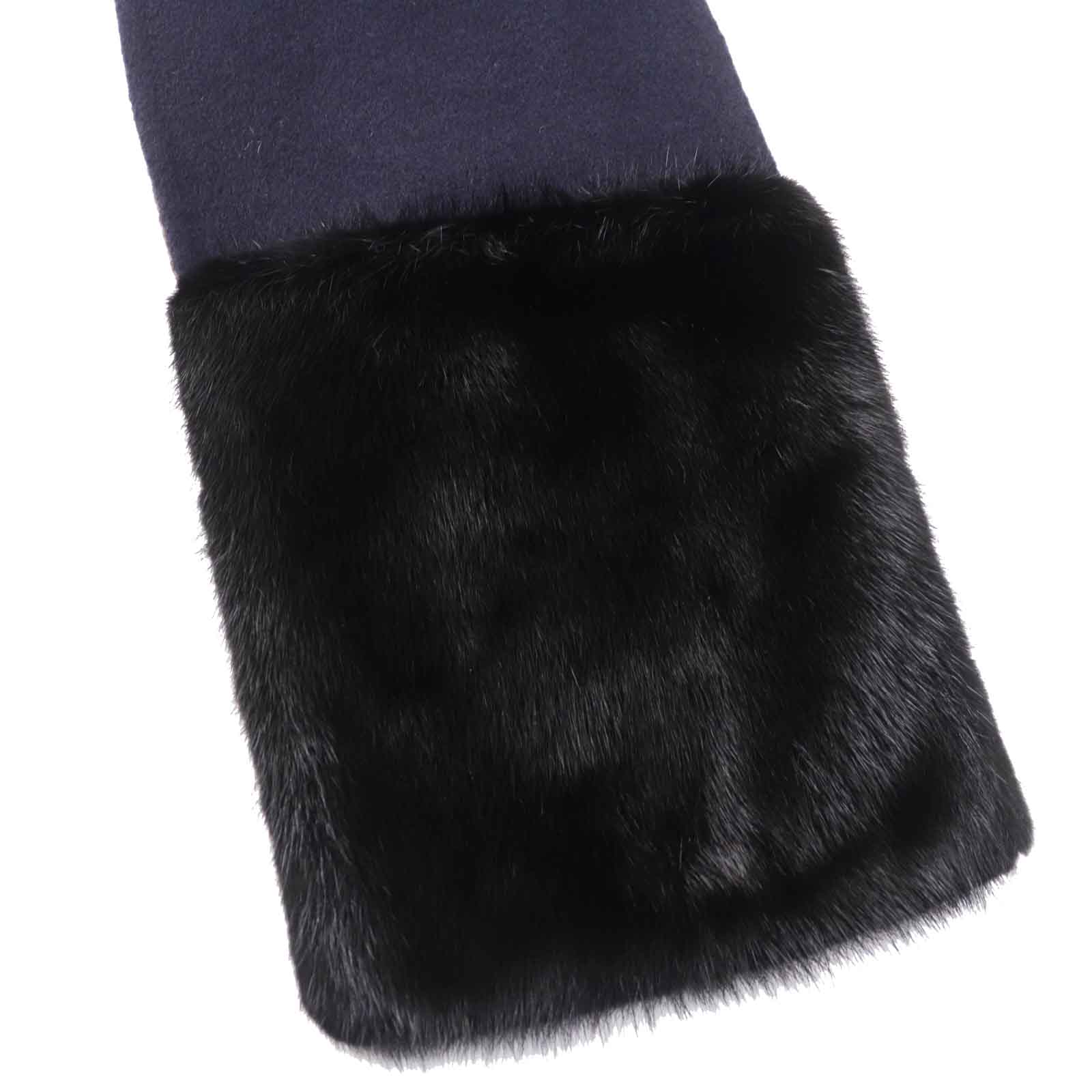 Fendi Cashmere Mink Shawl Scarf Women