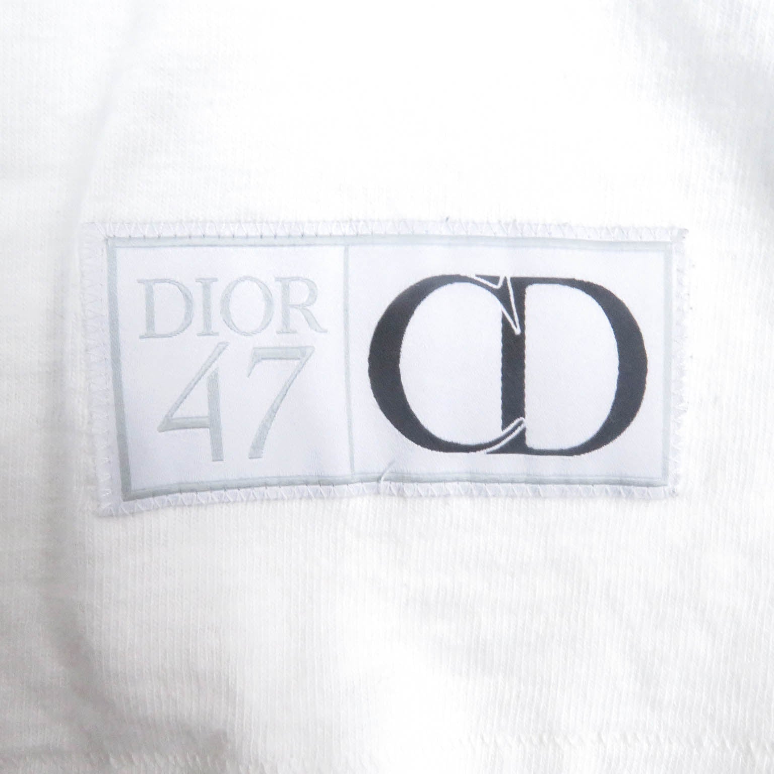 Dior Cotton Jersey T-shirt White S