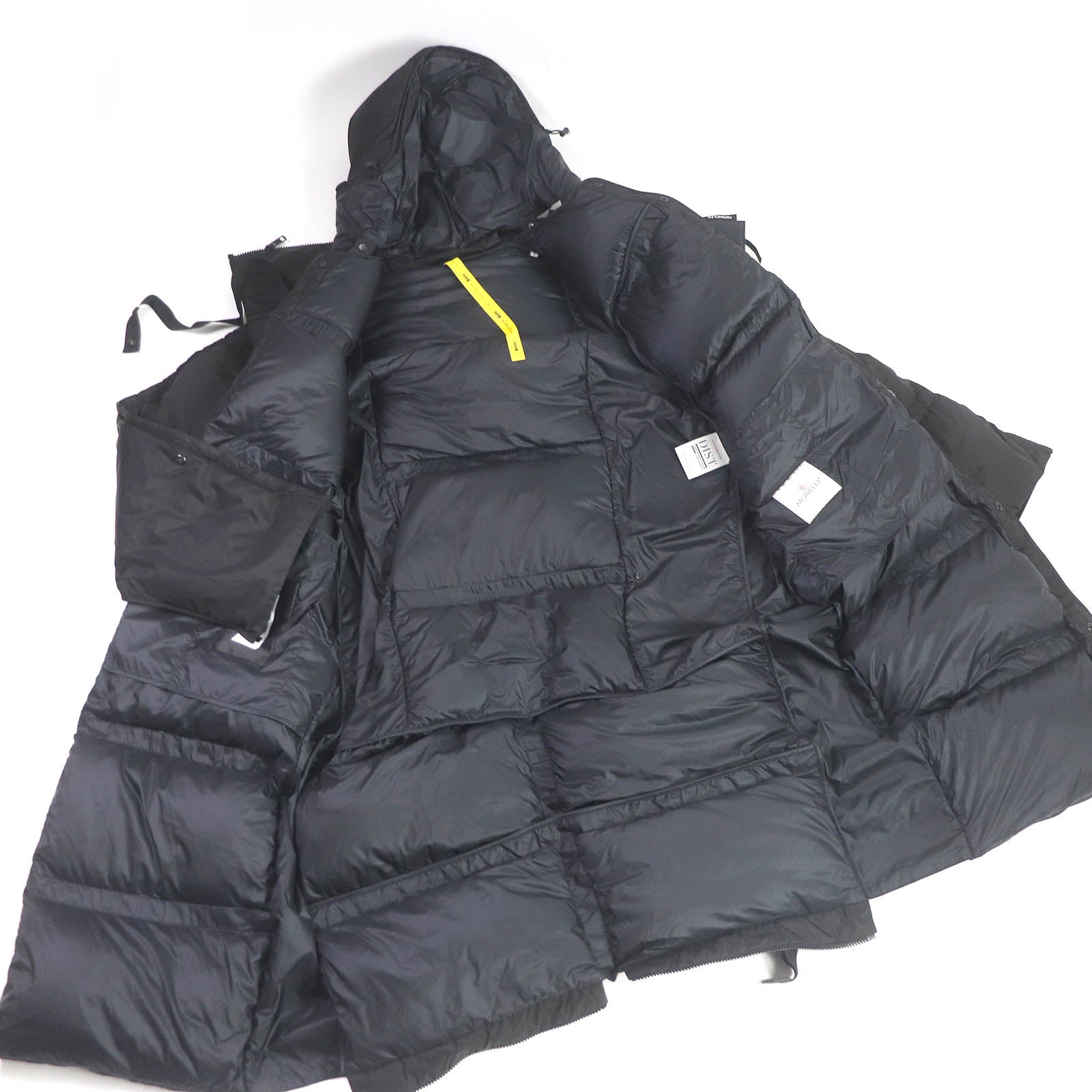 Moncler Genius Nylon Down Coat Black