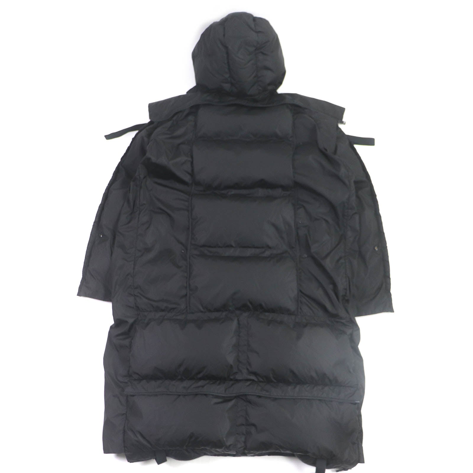 Moncler Genius Nylon Down Coat Black