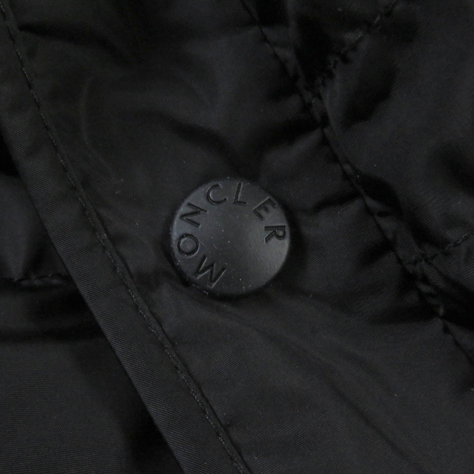 Moncler Genius Nylon Down Coat Black