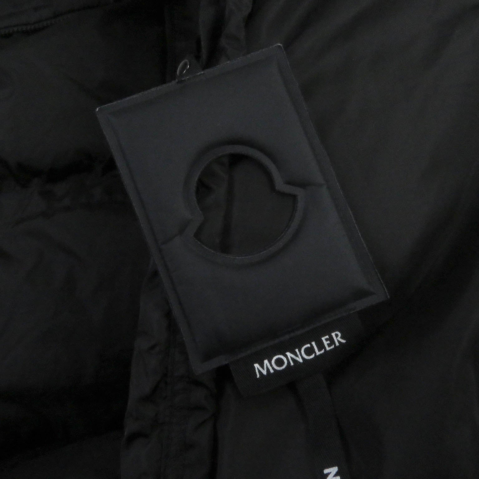 Moncler Genius Nylon Down Coat Black