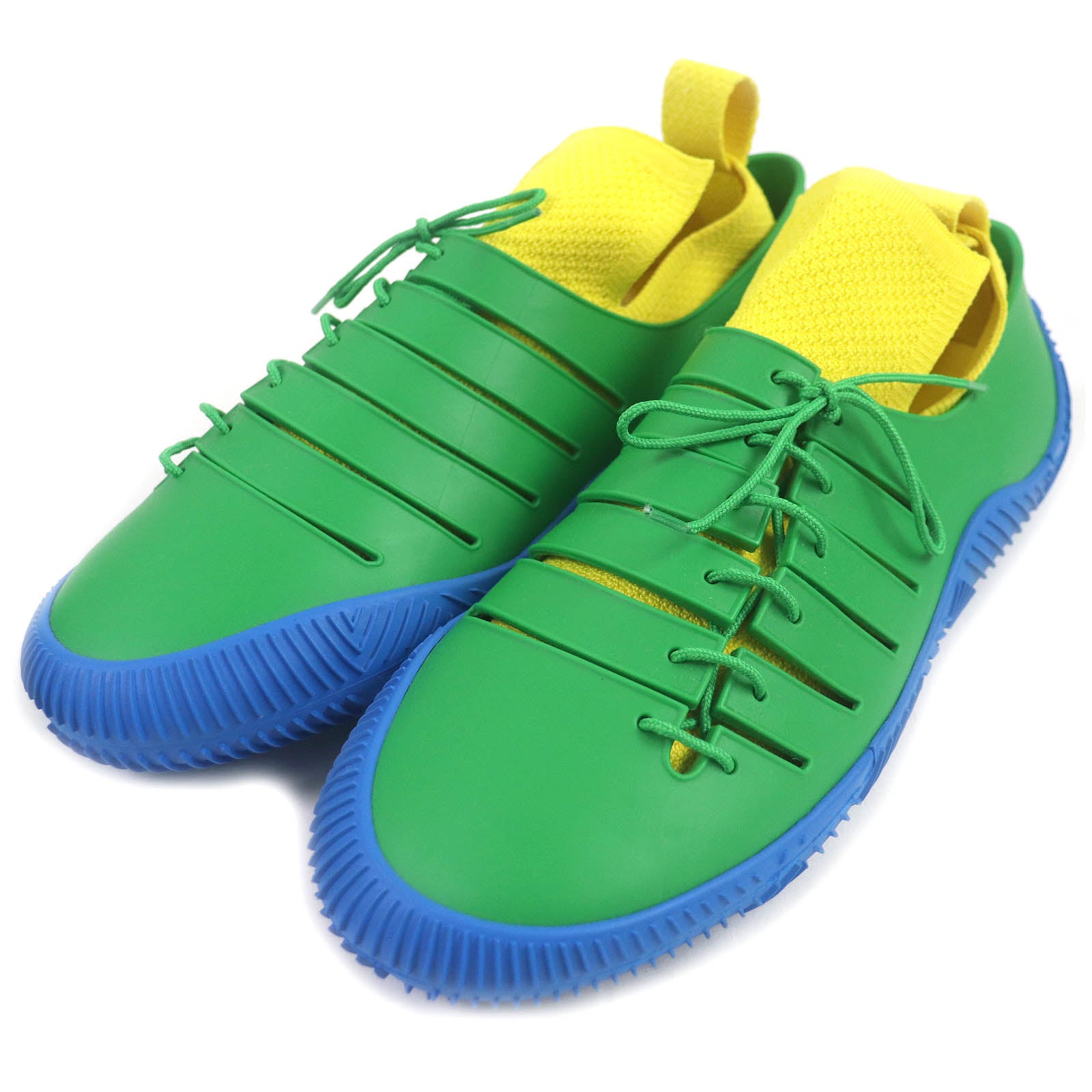 Bottega Veneta Climber Sneaker Green Blue Yellow