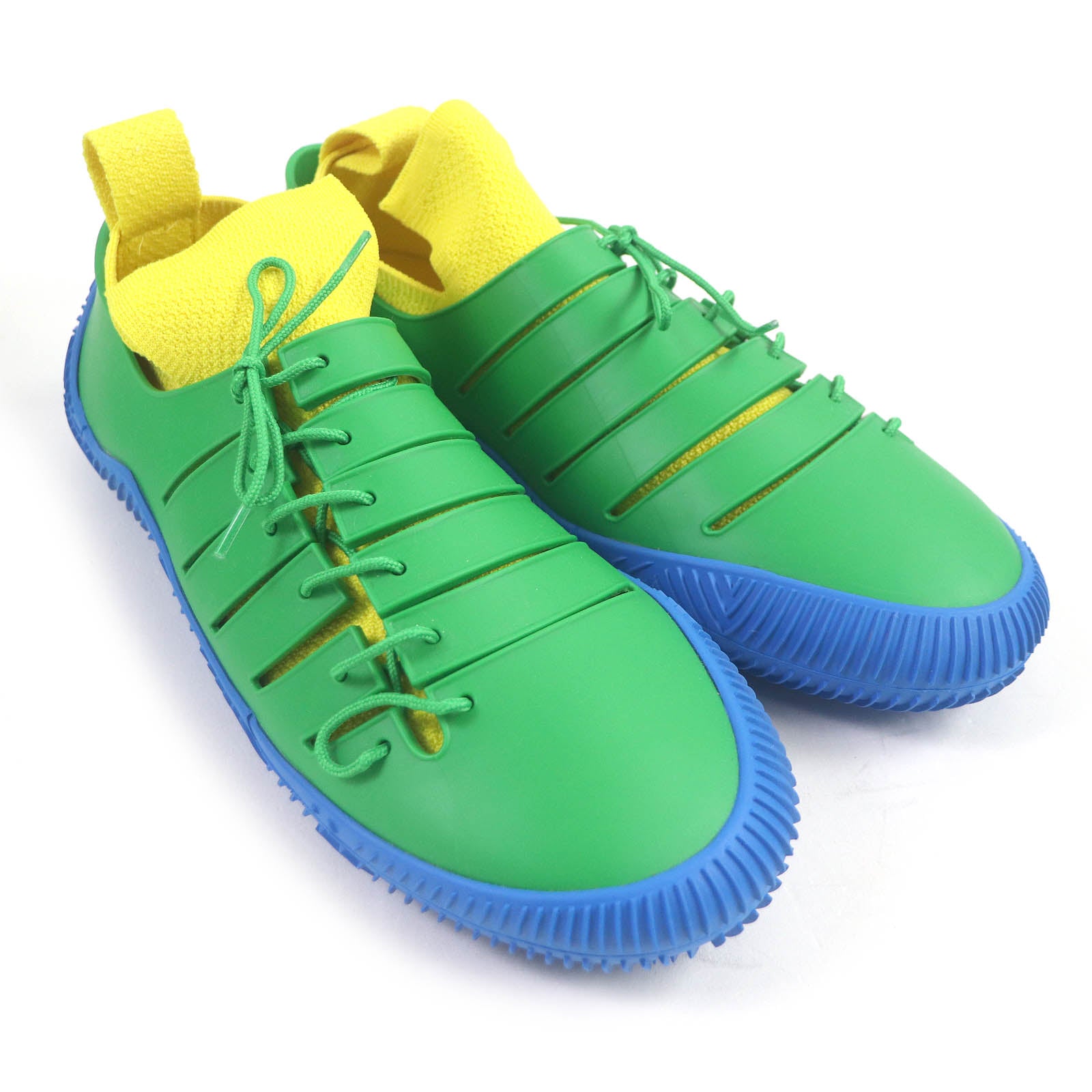 Bottega Veneta Climber Sneaker Green Blue Yellow