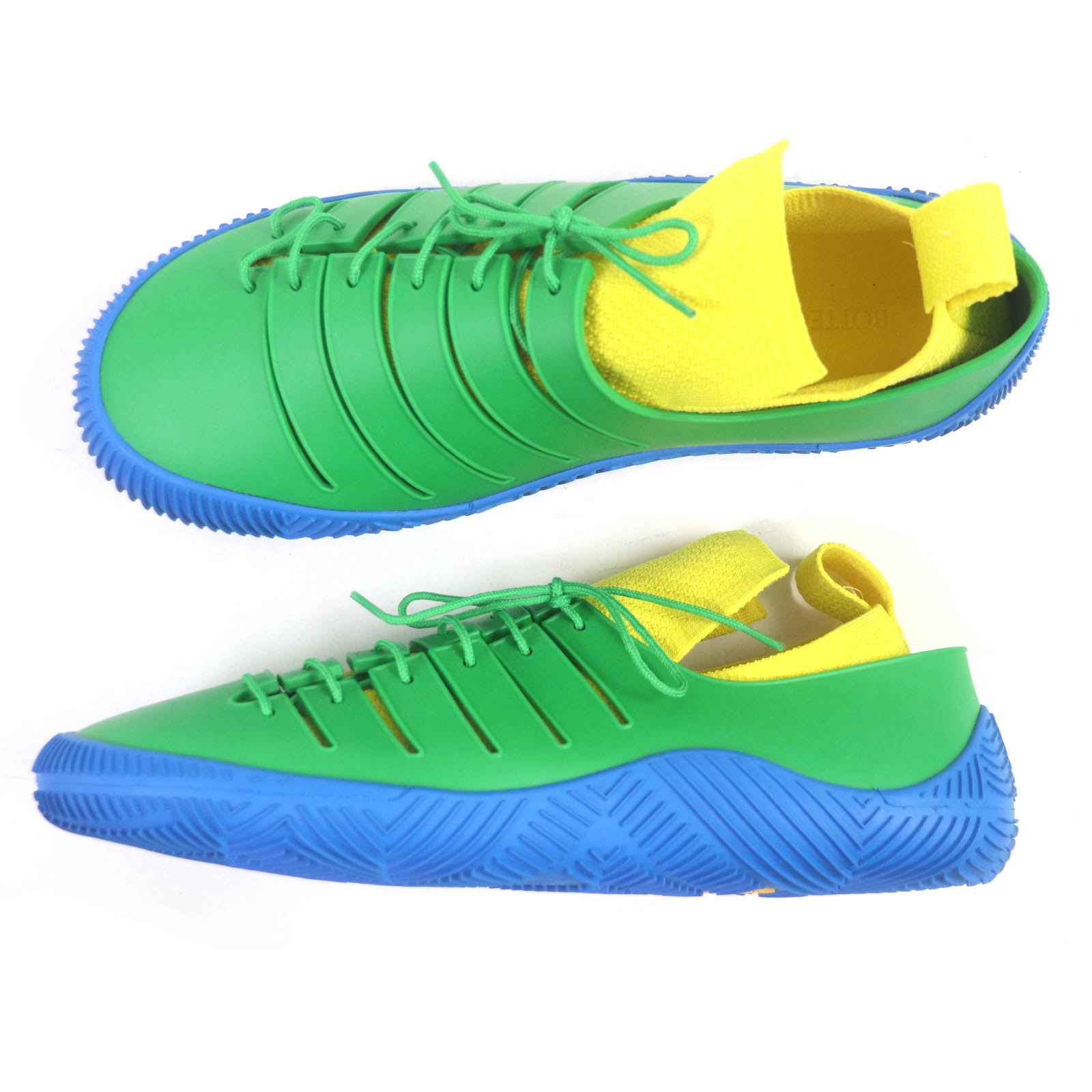 Bottega Veneta Climber Sneaker Green Blue Yellow