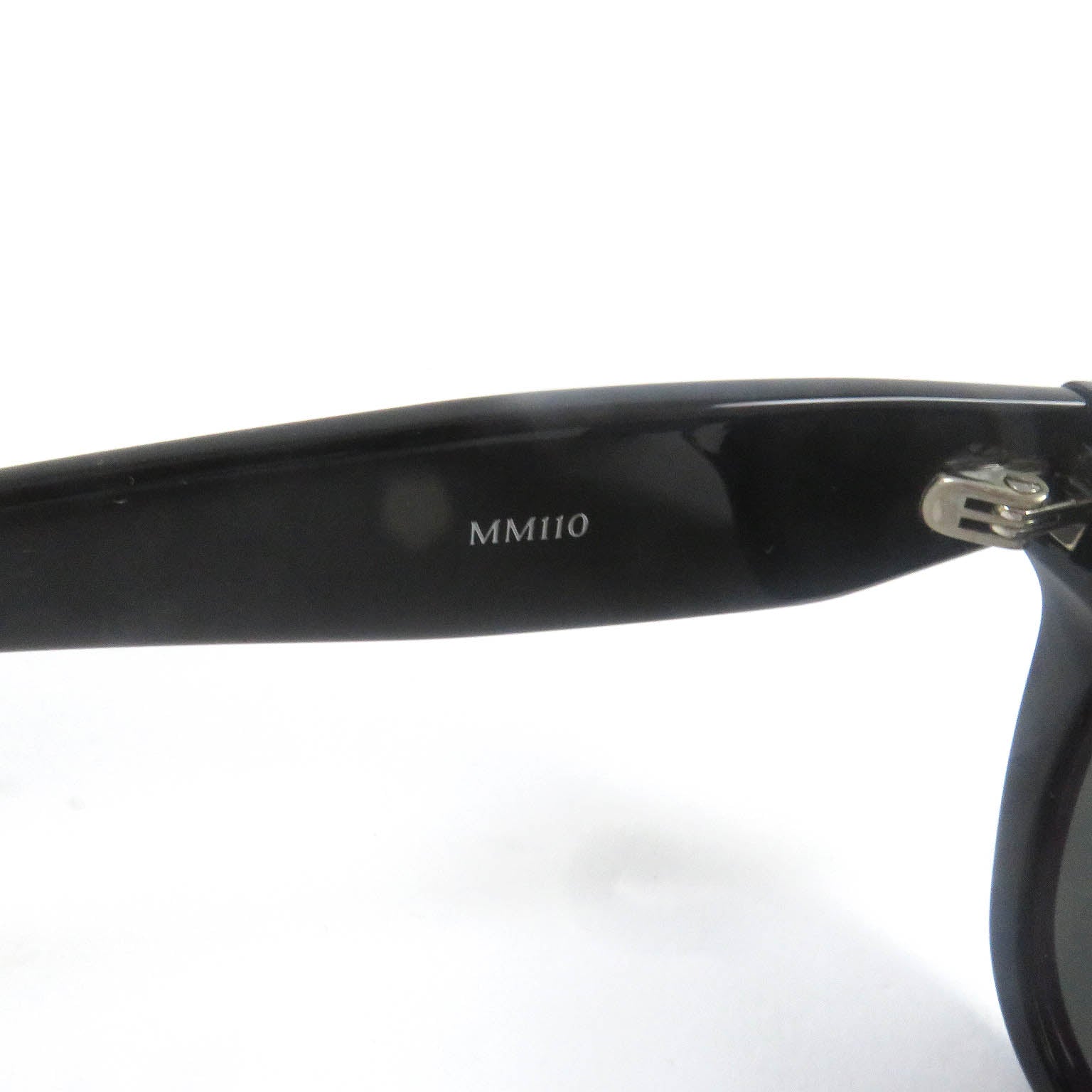 Maison Margiela MM110 Square Sunglasses Black