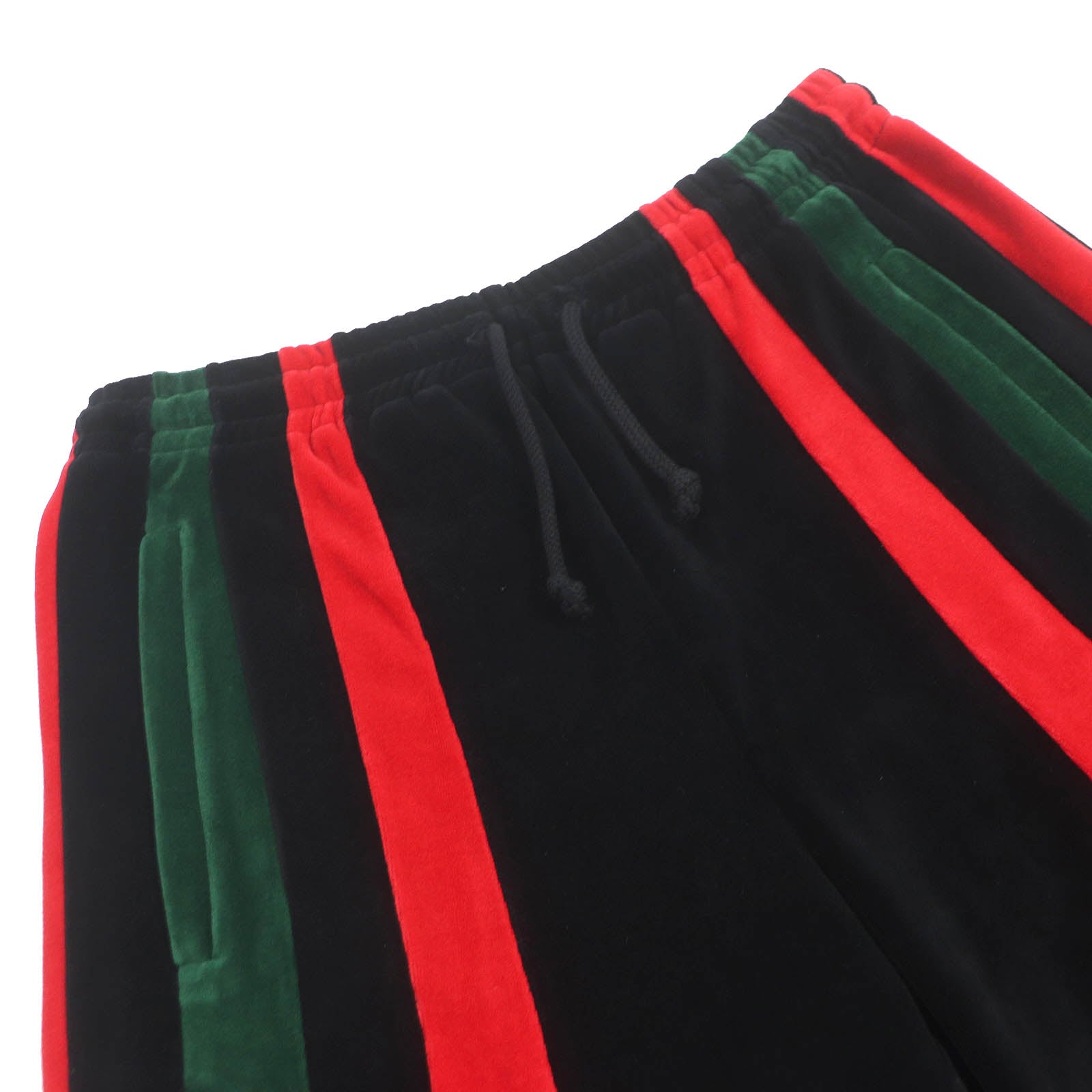 GUCCI Velour Shorts Black XS Cotton Nylon