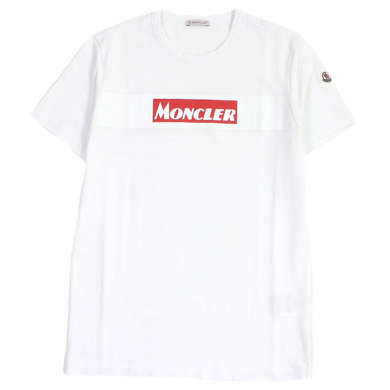 Moncler Cotton MAGLIA T-Shirt White S