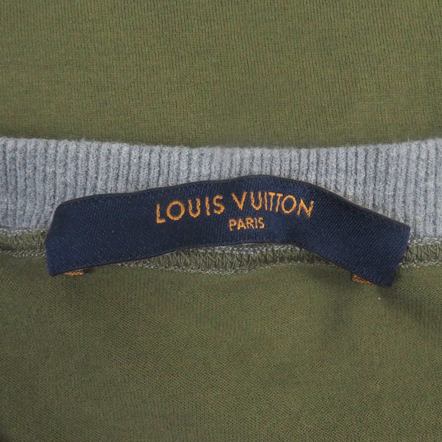 Louis Vuitton ALOHA LV Logo T-shirt Khaki L