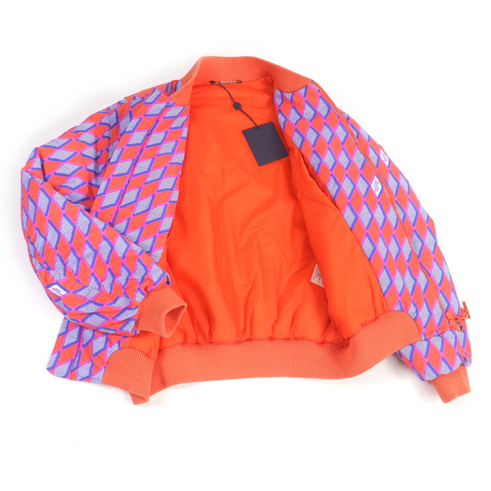 Louis Vuitton Nylon Bomber Jacket Orange