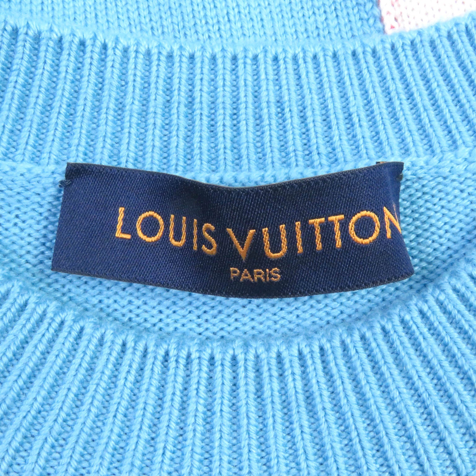 Louis Vuitton Wool Damier Sweater XS