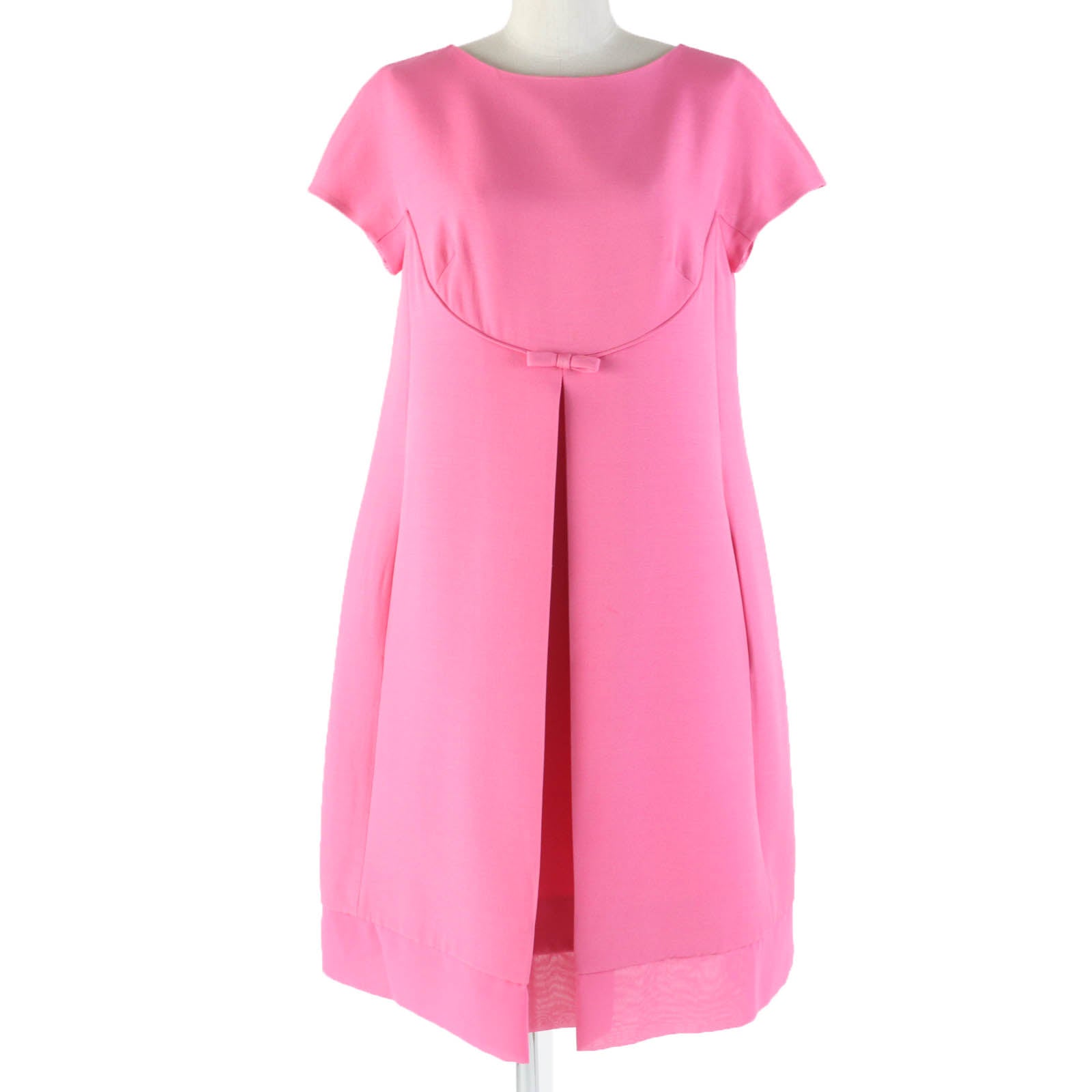 Valentino Wool Silk Dress Pink 38 Women