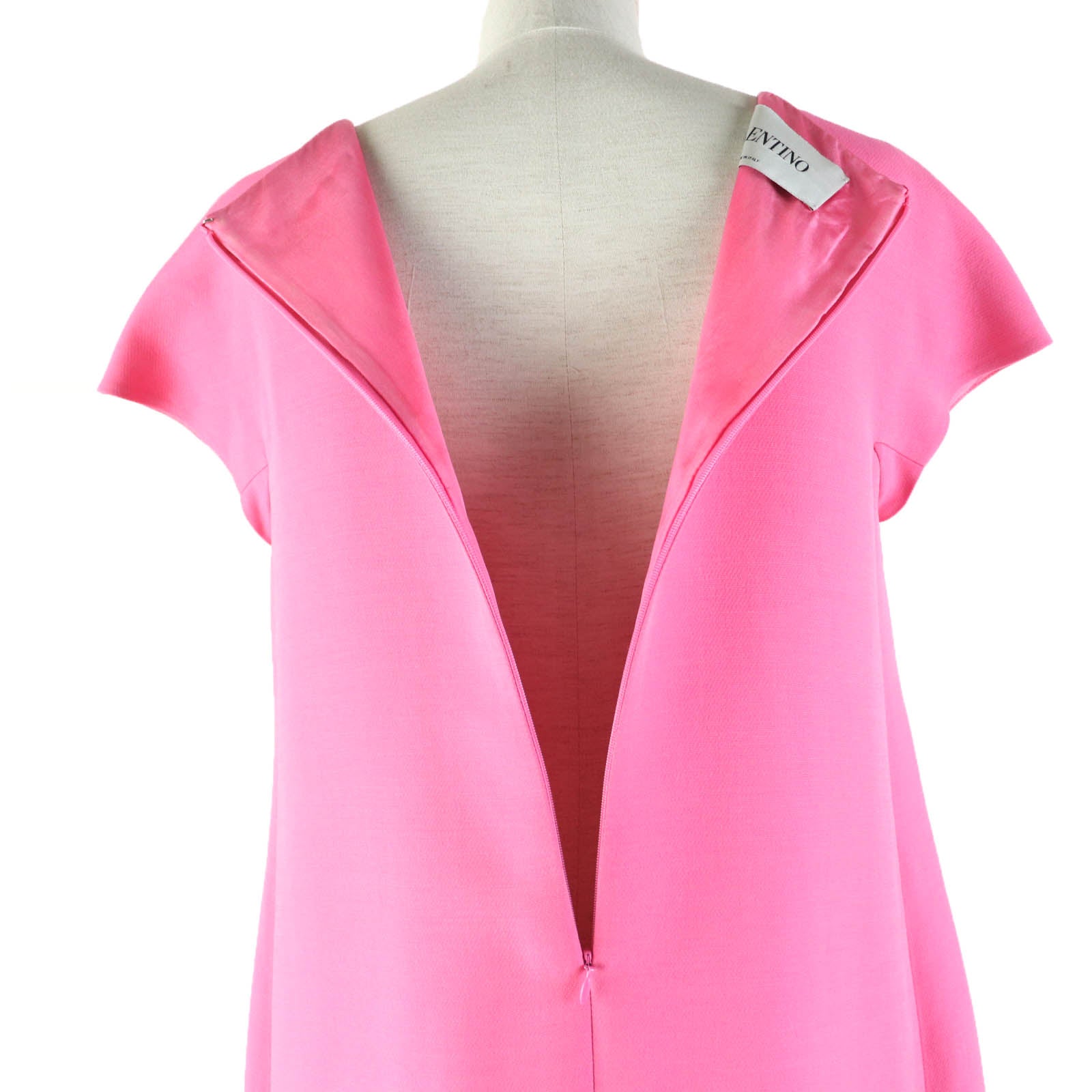 Valentino Wool Silk Dress Pink 38 Women