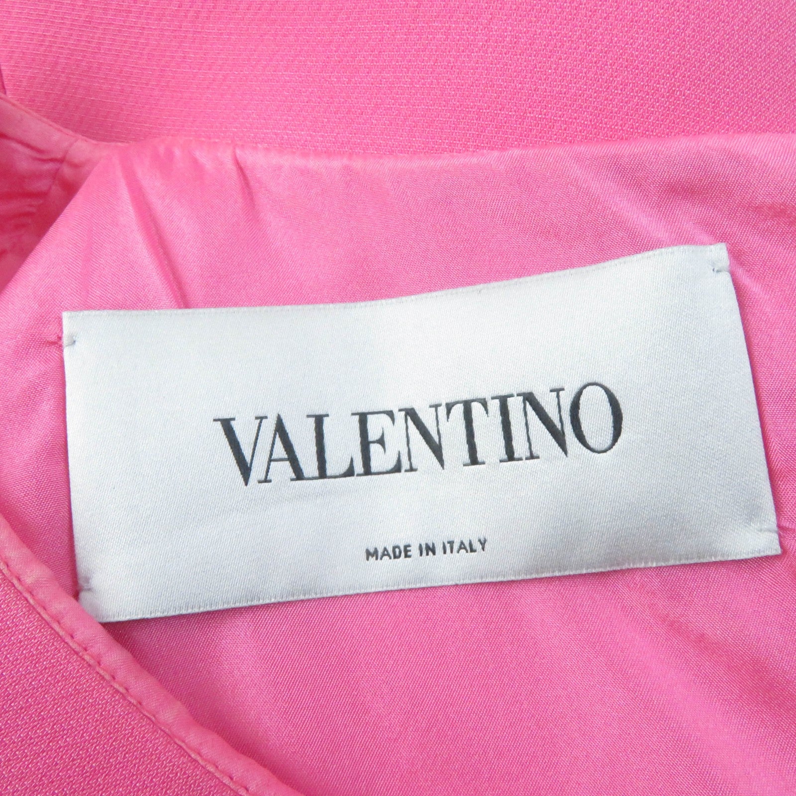 Valentino Wool Silk Dress Pink 38 Women