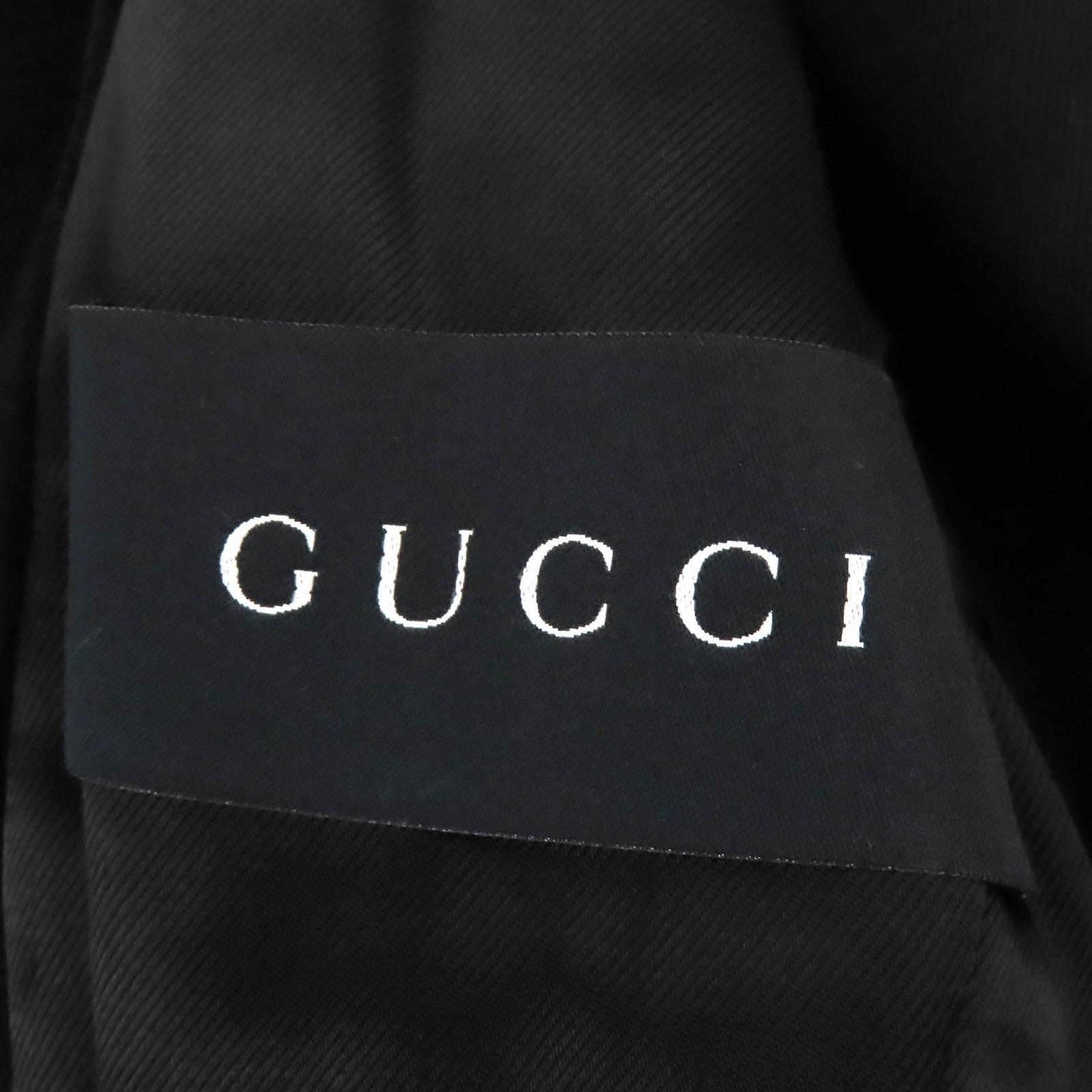 GUCCI Suede Leather Riders Jacket Black