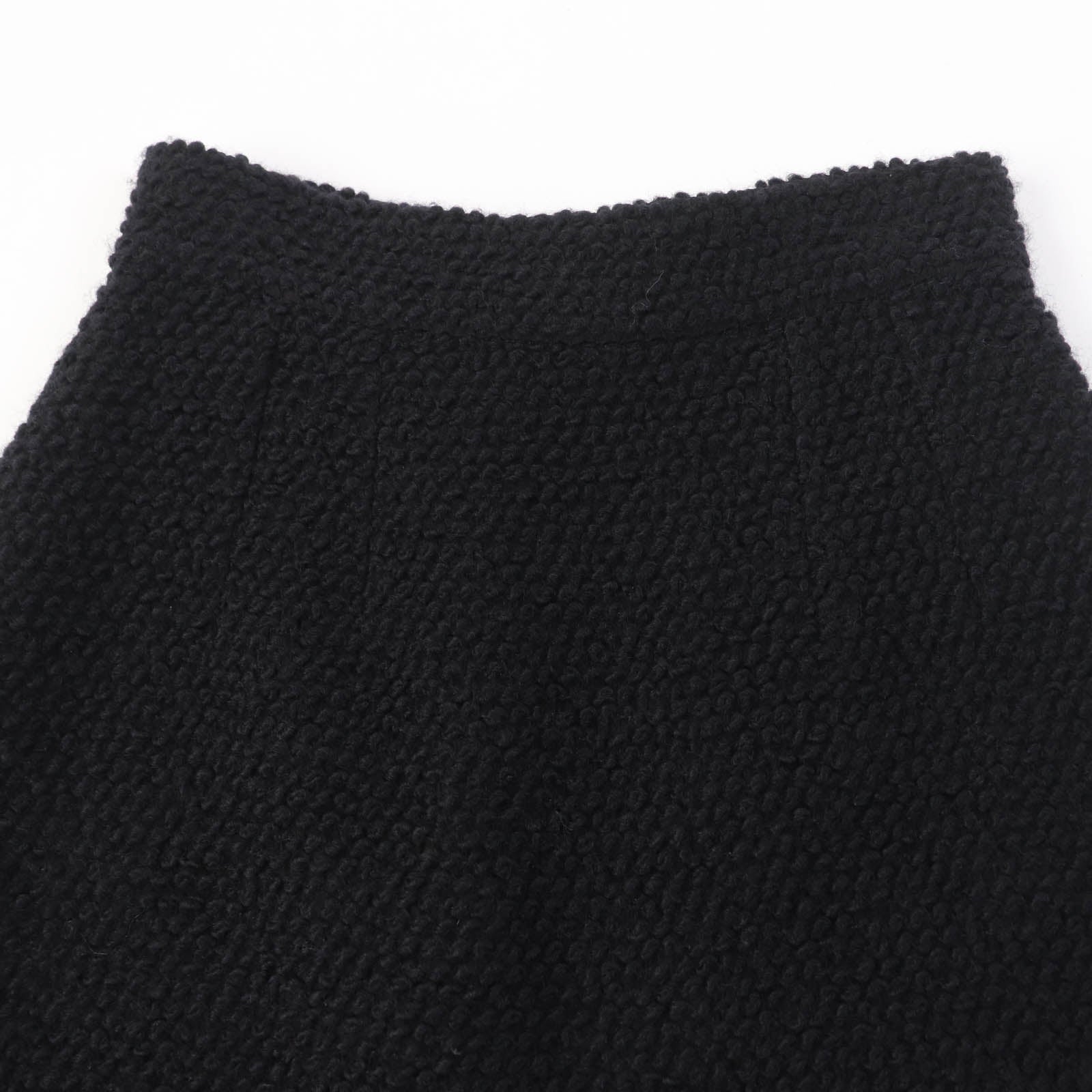 Dolce & Gabbana Flower Lace Knit Skirt Black 36