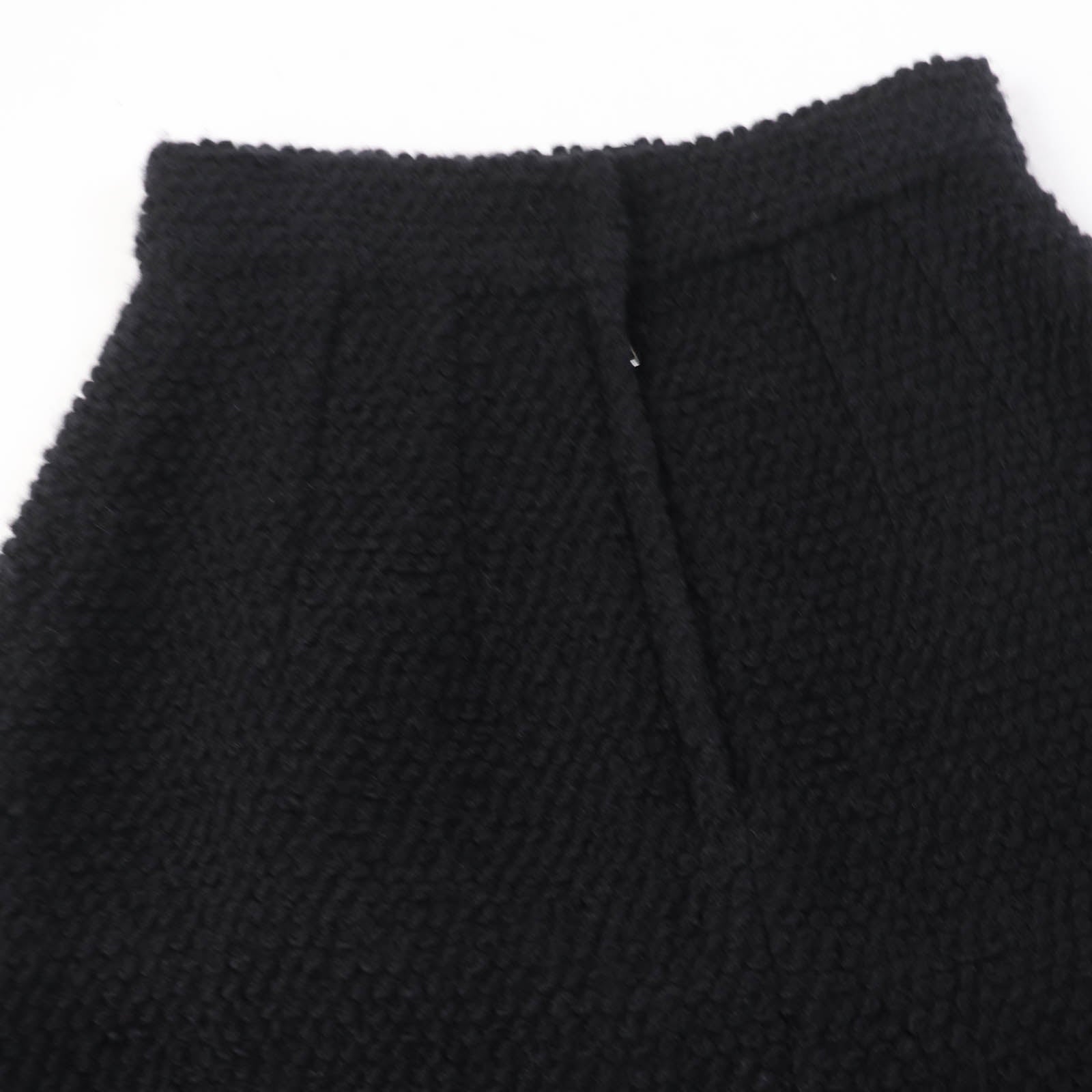 Dolce & Gabbana Flower Lace Knit Skirt Black 36