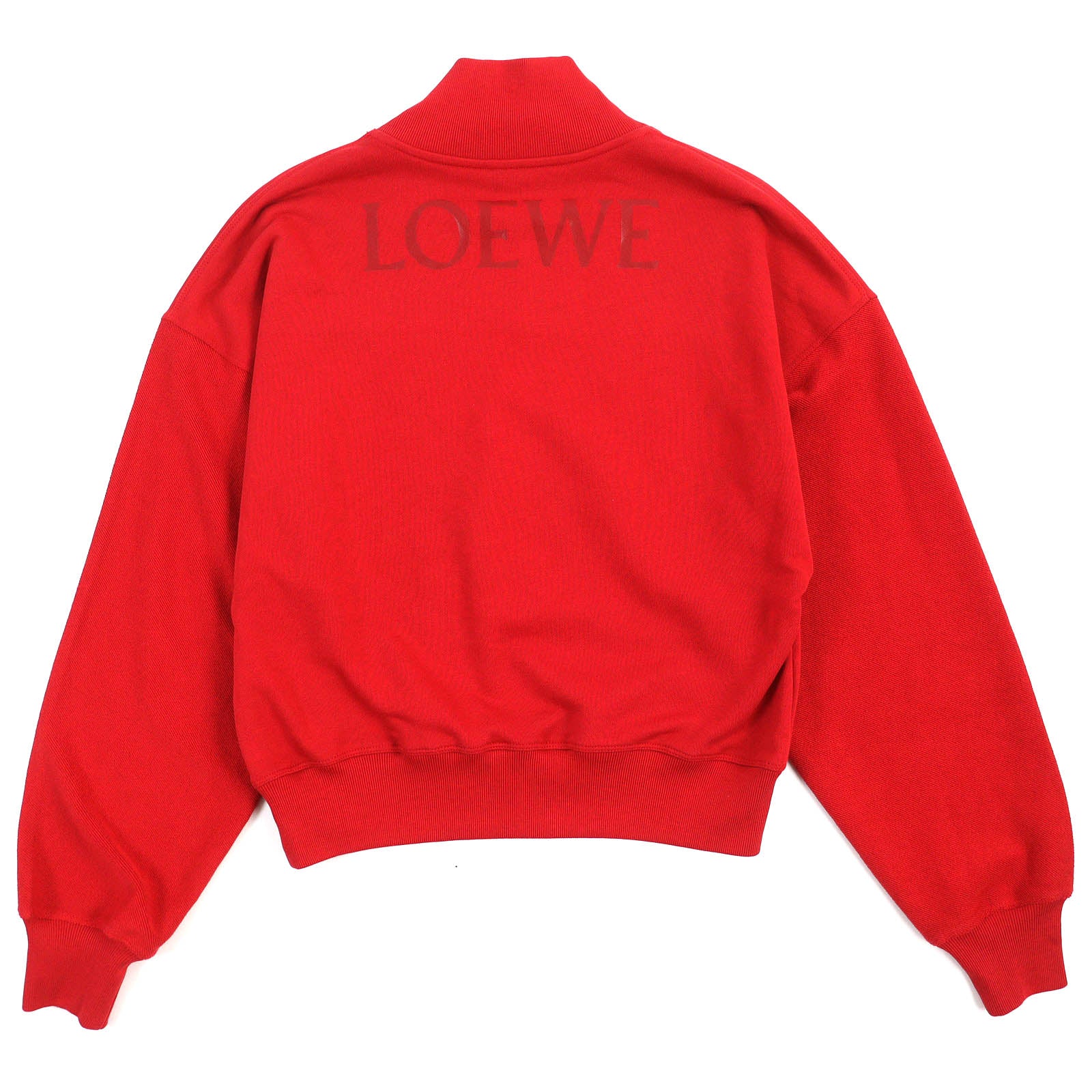 Loewe Cotton Lip Print Logo Sweatshirt XS