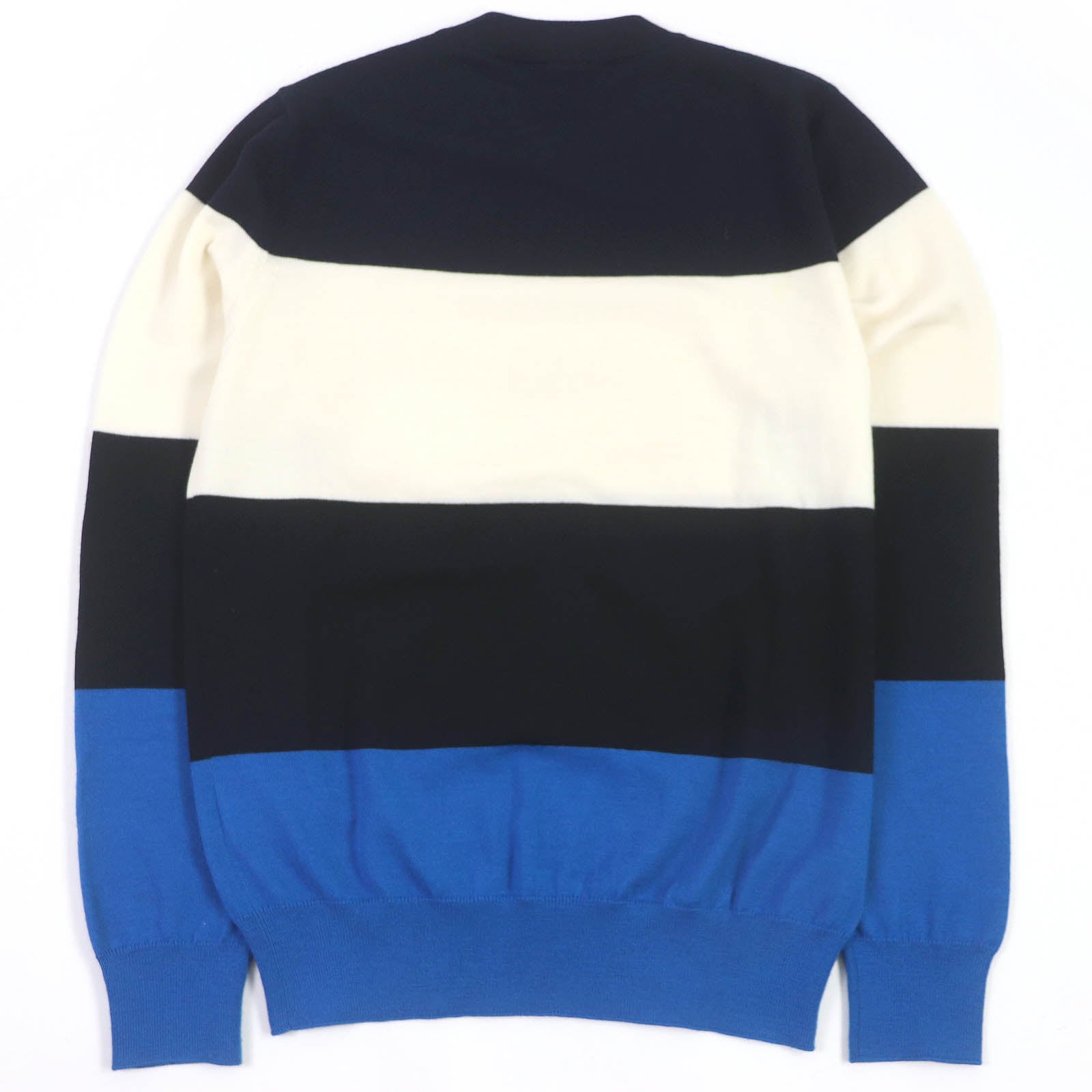 Louis Vuitton Wool Gaston V Border Knit Multicolor S