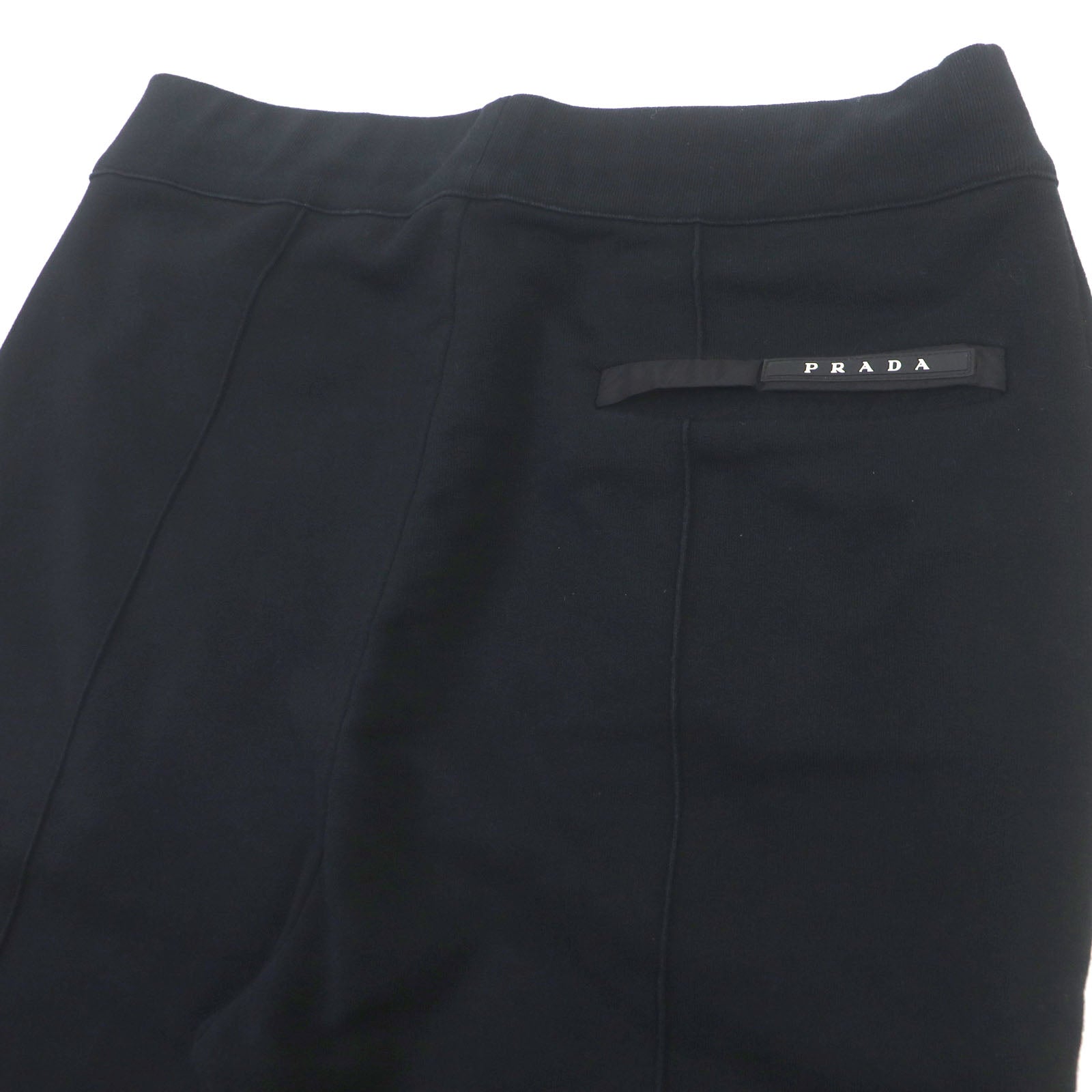 Prada Cotton Sweatpants Black XS