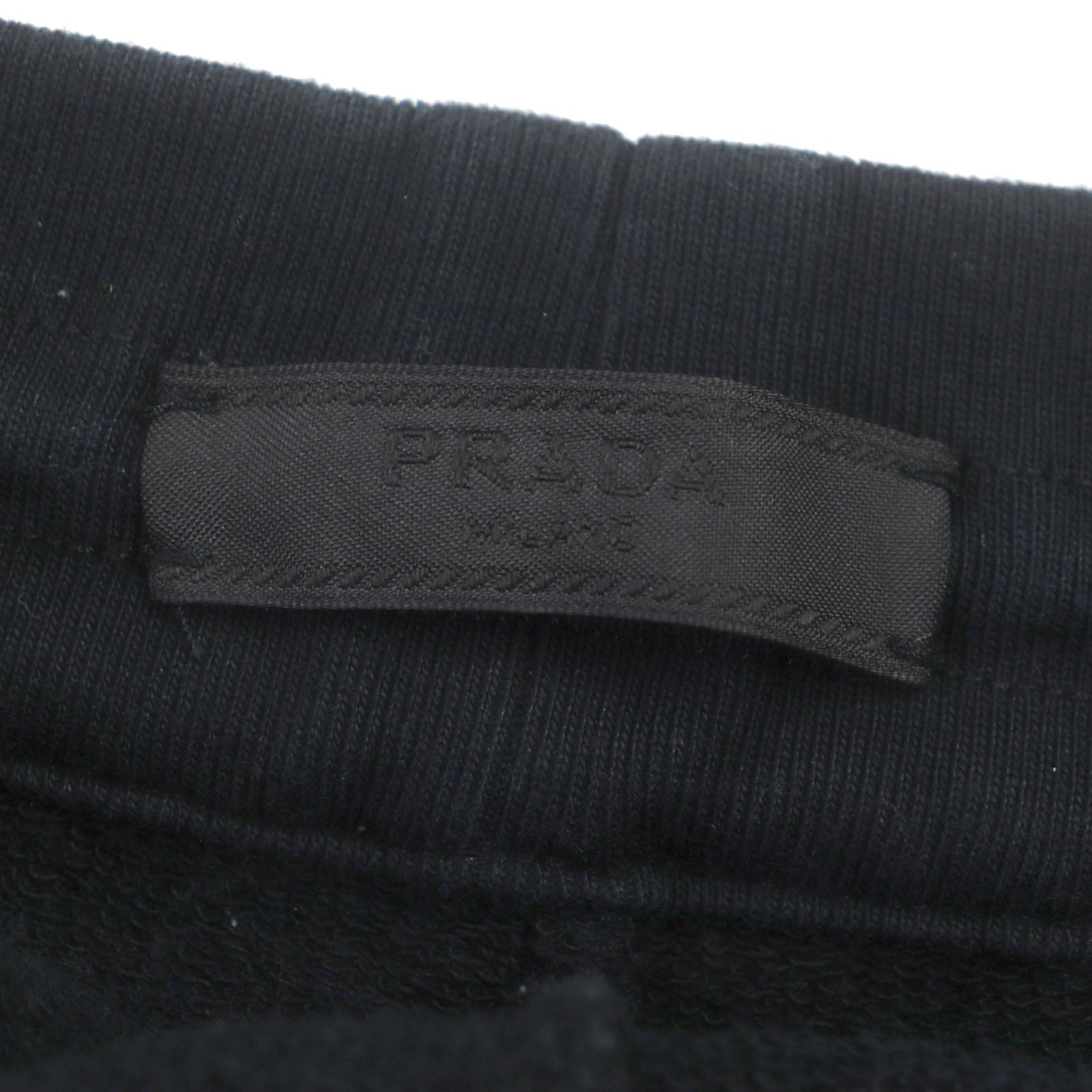 Prada Cotton Sweatpants Black XS