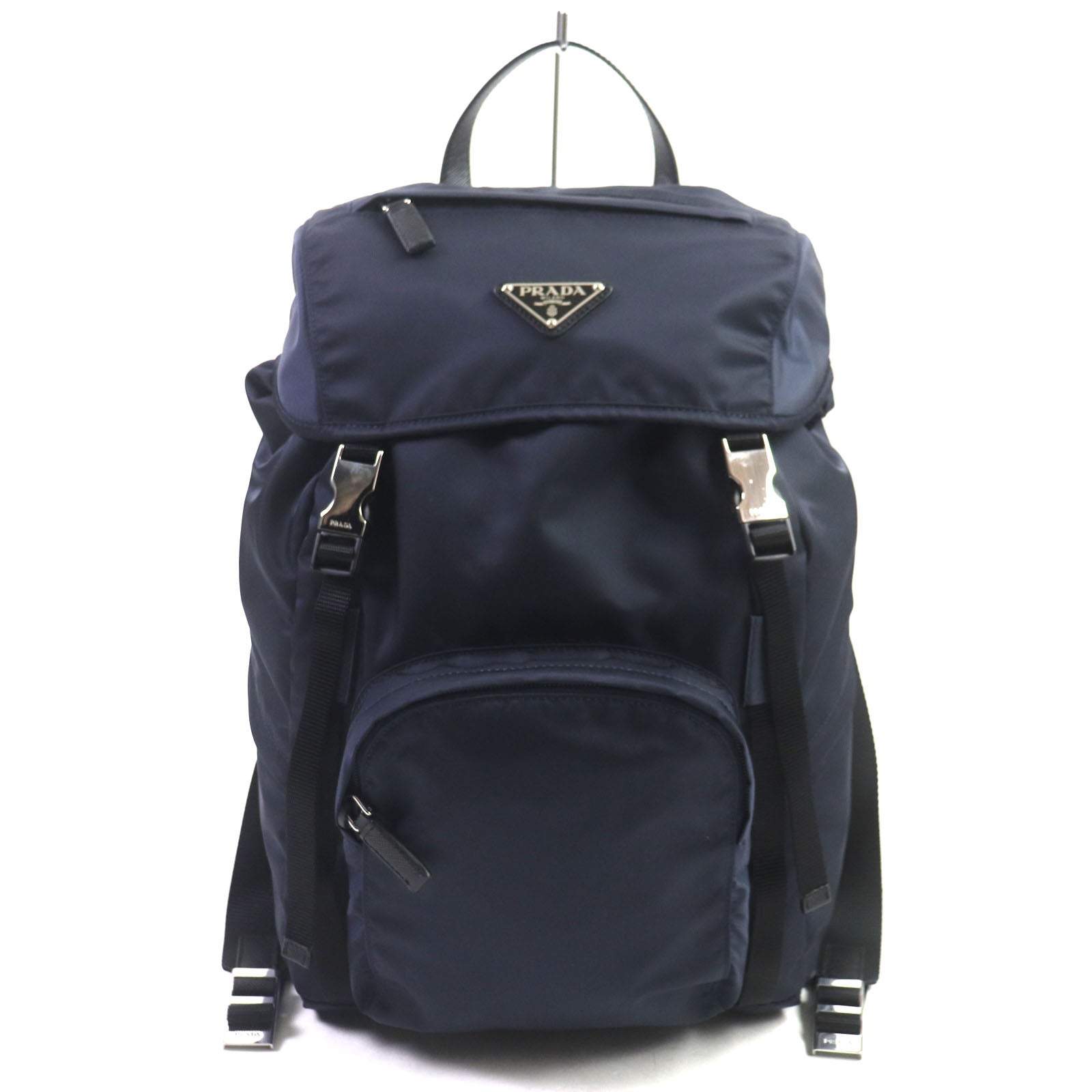 Prada Nylon Saffiano Leather Backpack 1BZ039