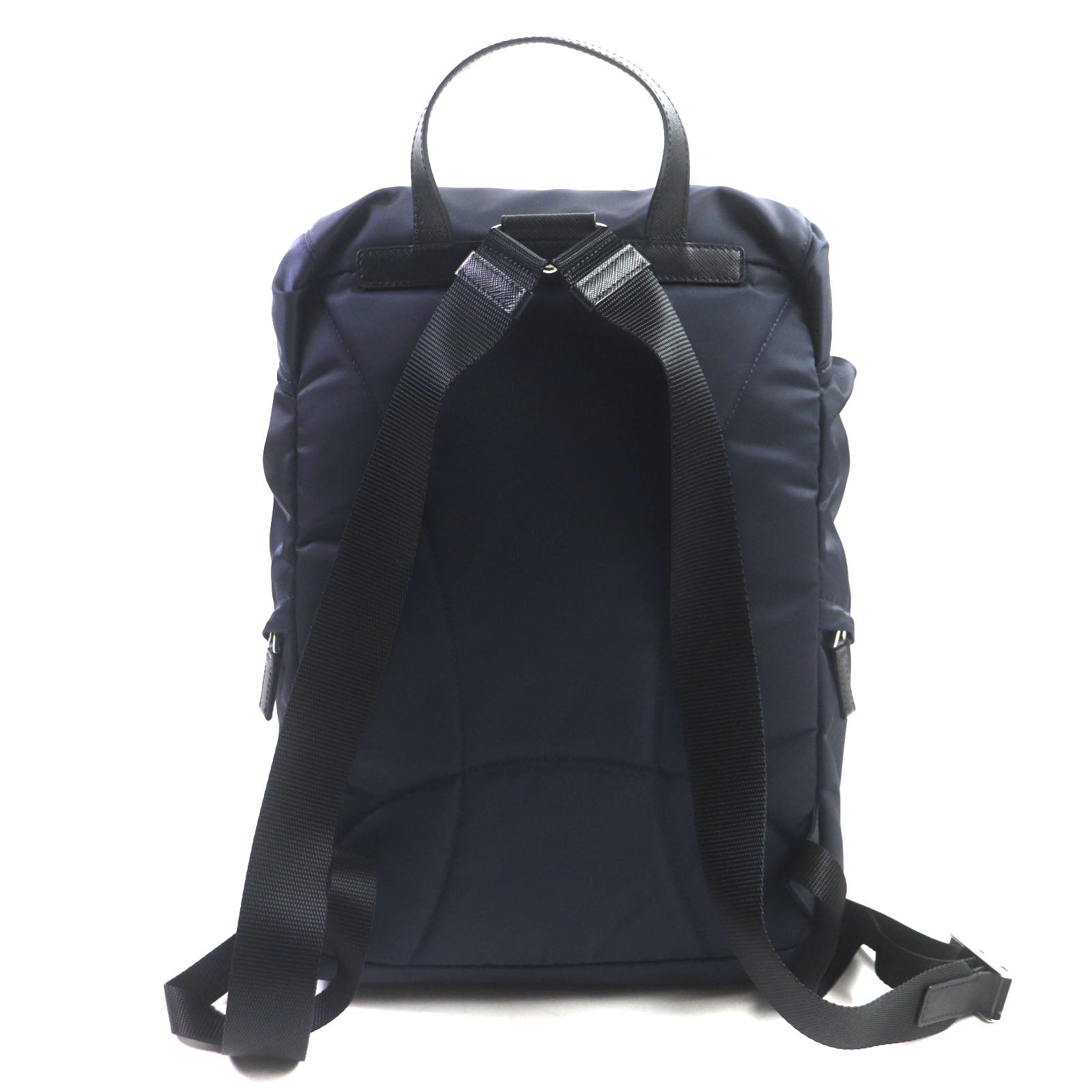 Prada Nylon Saffiano Leather Backpack 1BZ039