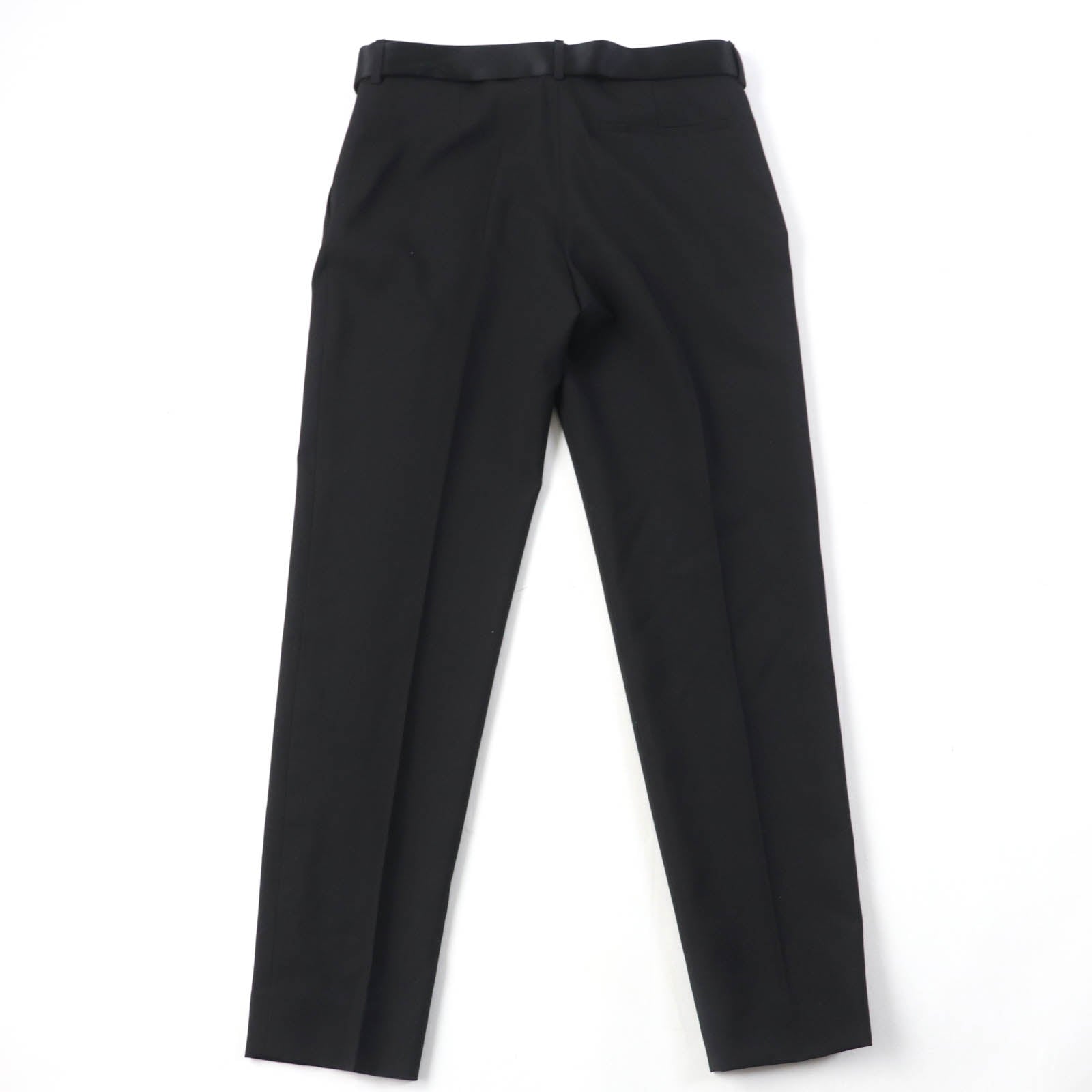 Louis Vuitton Wool Silk Belted Pants Women