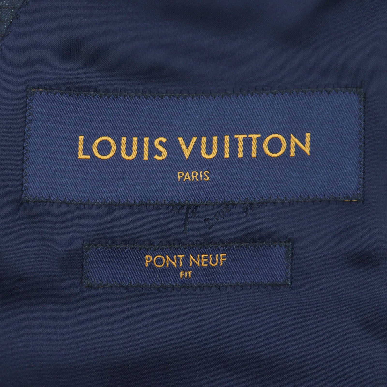 Louis Vuitton PONT NEUF FIT Suit Navy 46