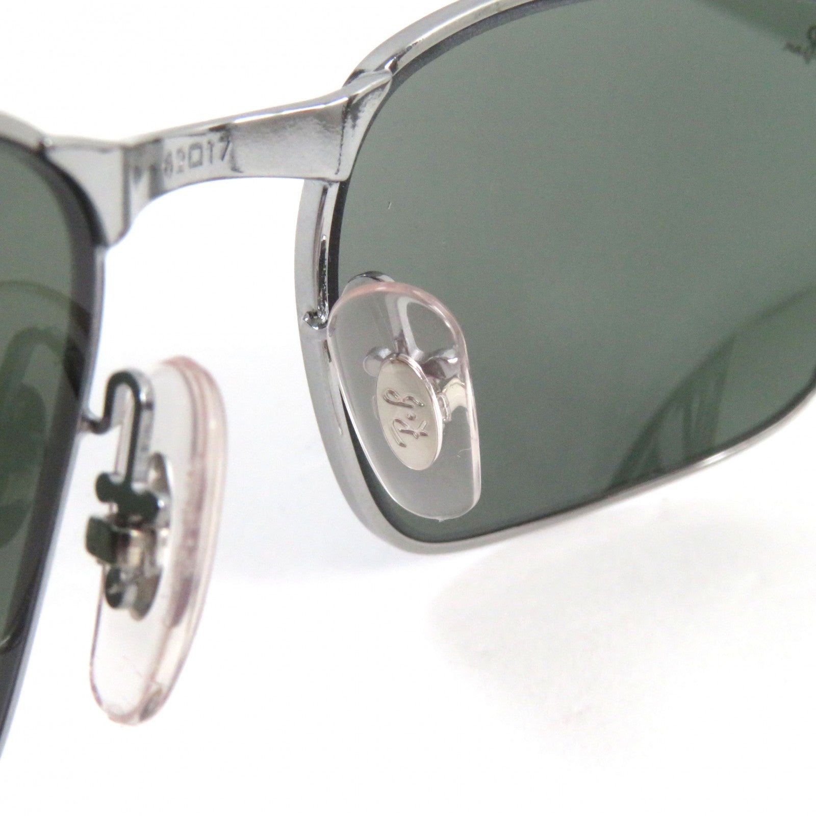 Ray-Ban RB3534 004 Square Sunglasses Black Silver