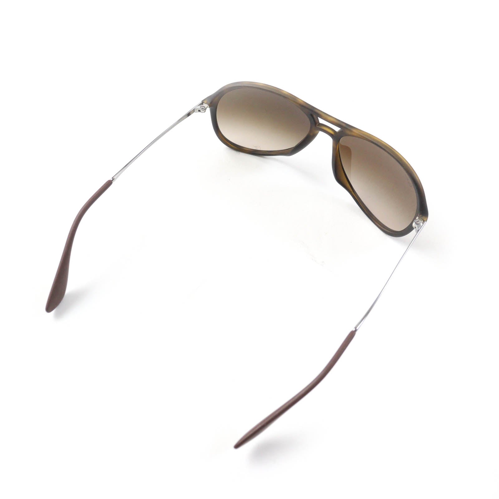 Ray-Ban ALEX Sunglasses Brown Silver