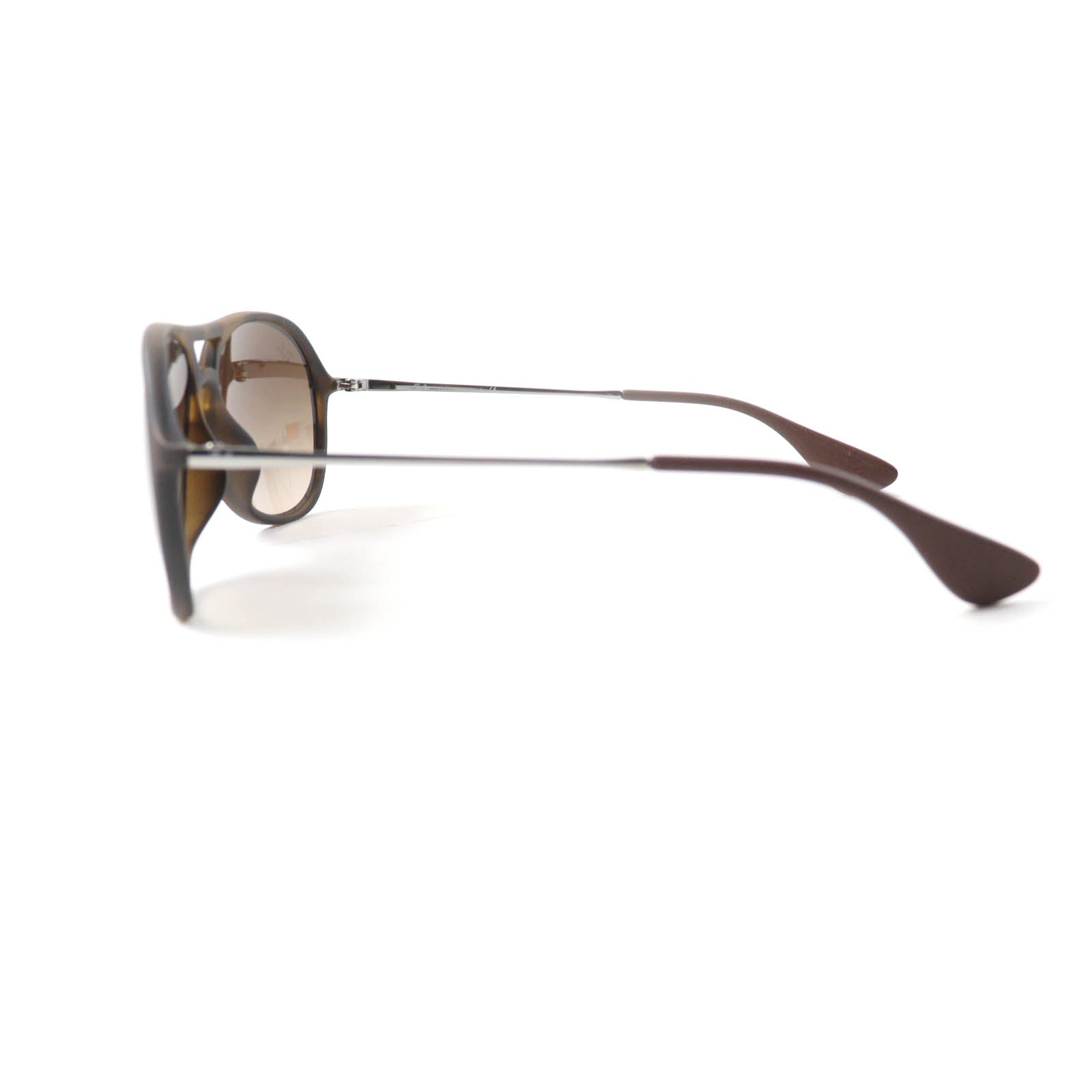 Ray-Ban ALEX Sunglasses Brown Silver