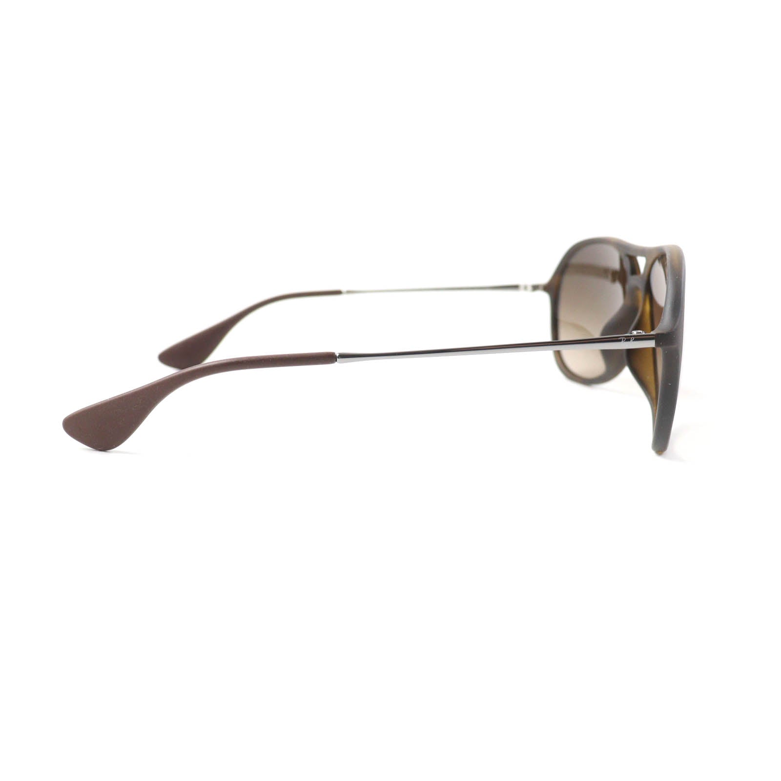 Ray-Ban ALEX Sunglasses Brown Silver