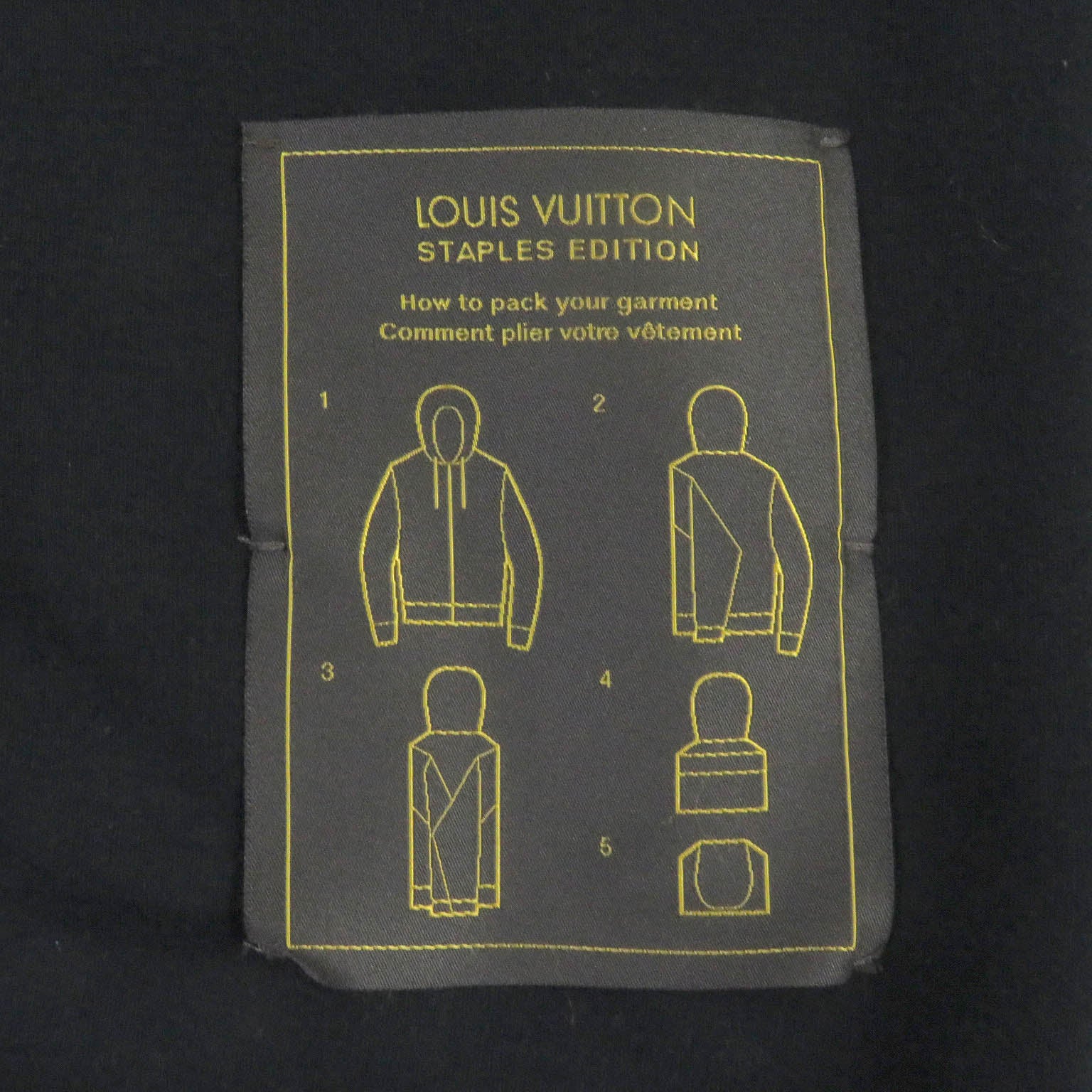 Louis Vuitton Double Face Travel Hoodie Black S