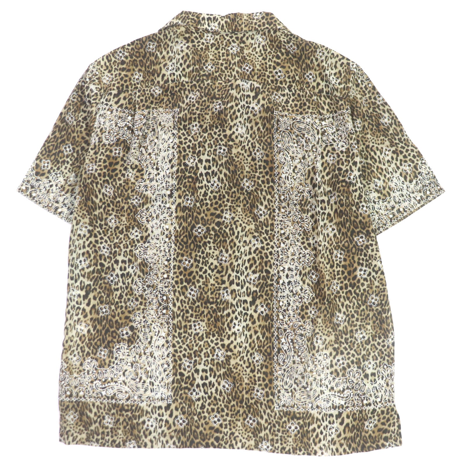 Celine Silk Leopard Paisley Hawaiian Shirt