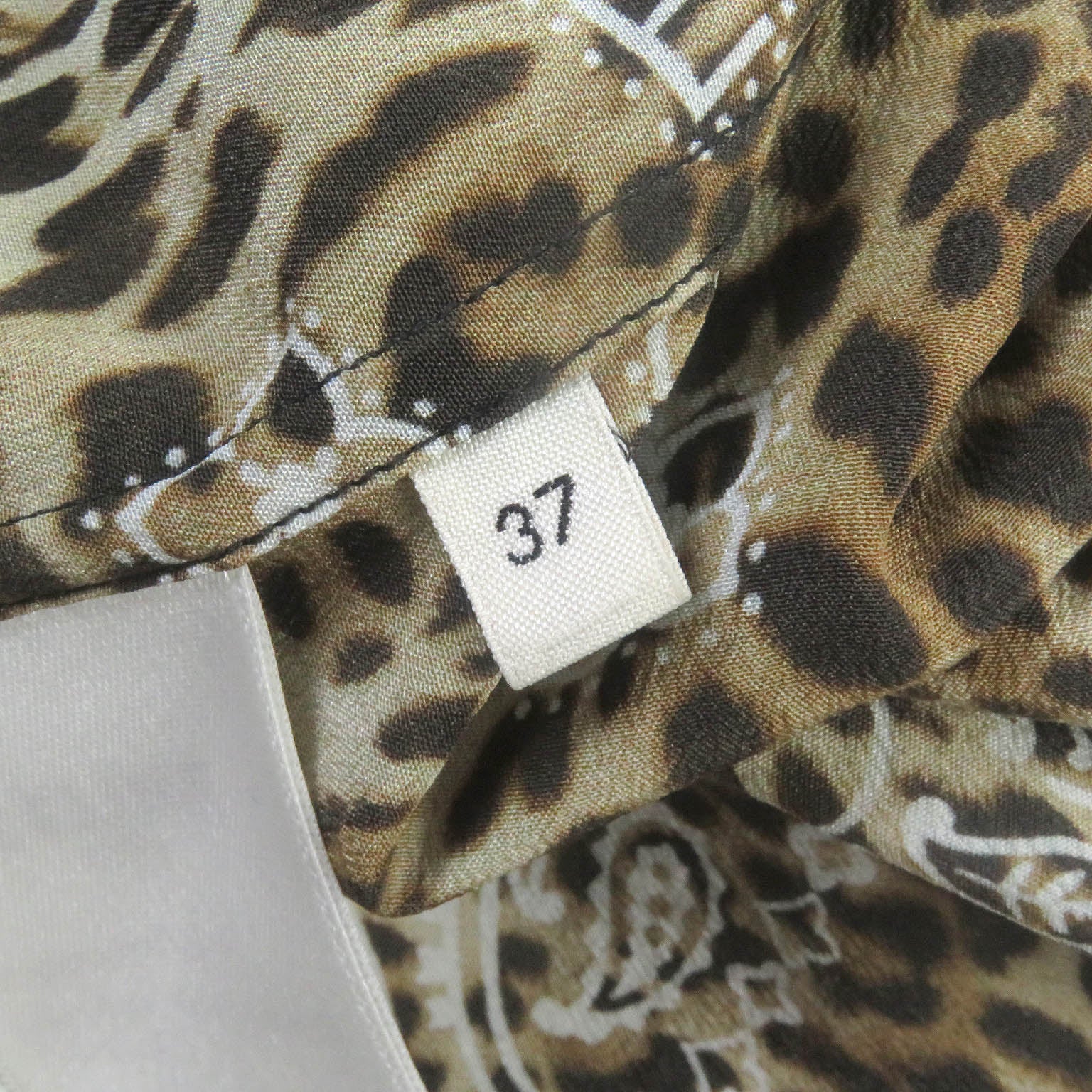 Celine Silk Leopard Paisley Hawaiian Shirt