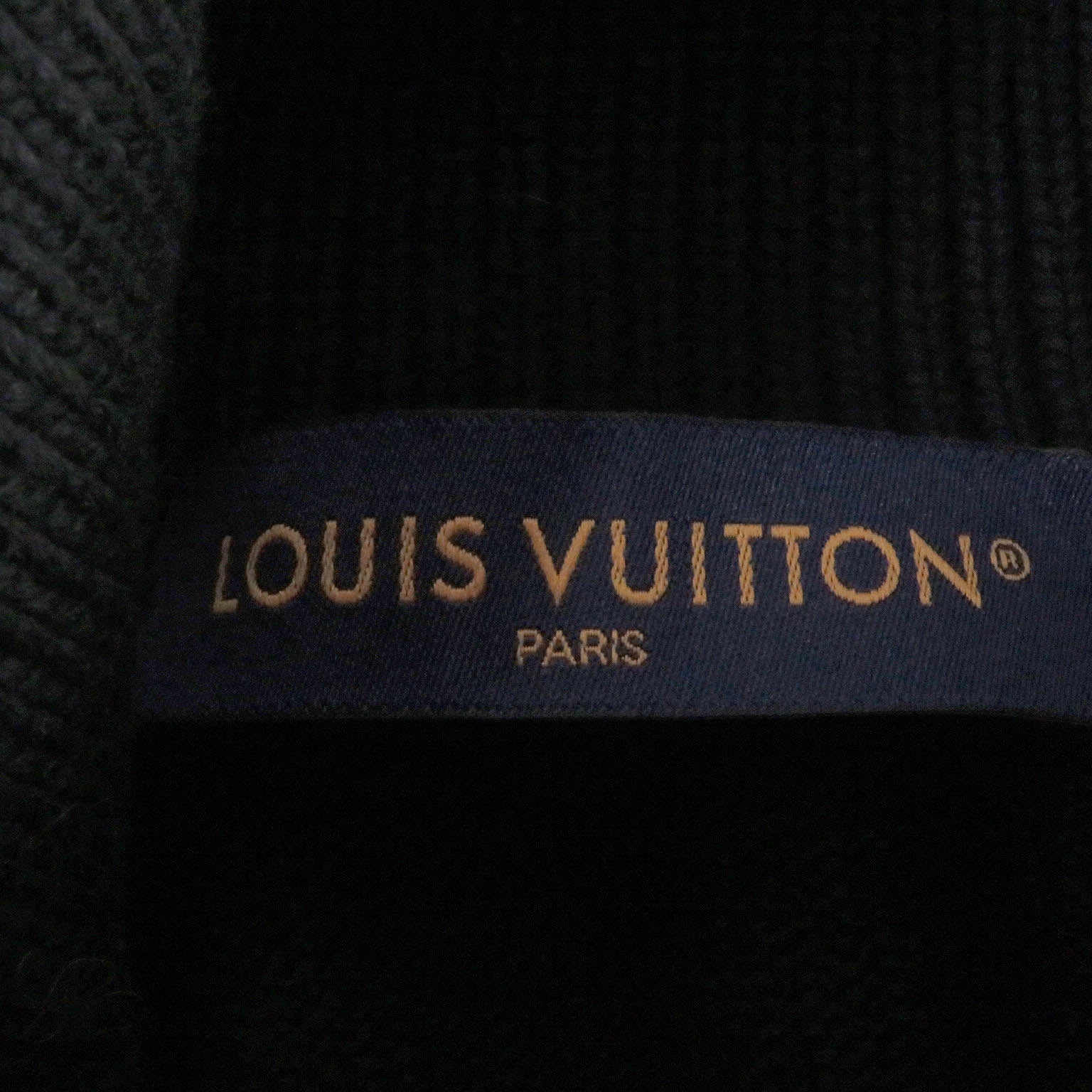 Louis Vuitton Nylon Rayon Winter Turtleneck Sweater M