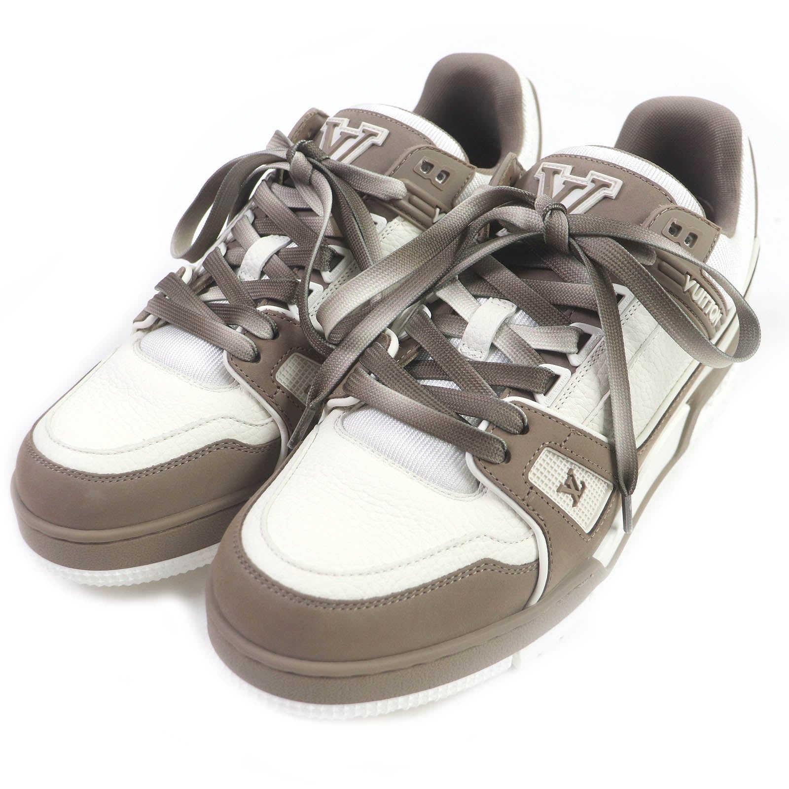 Louis Vuitton LV Trainer Leather Sneakers