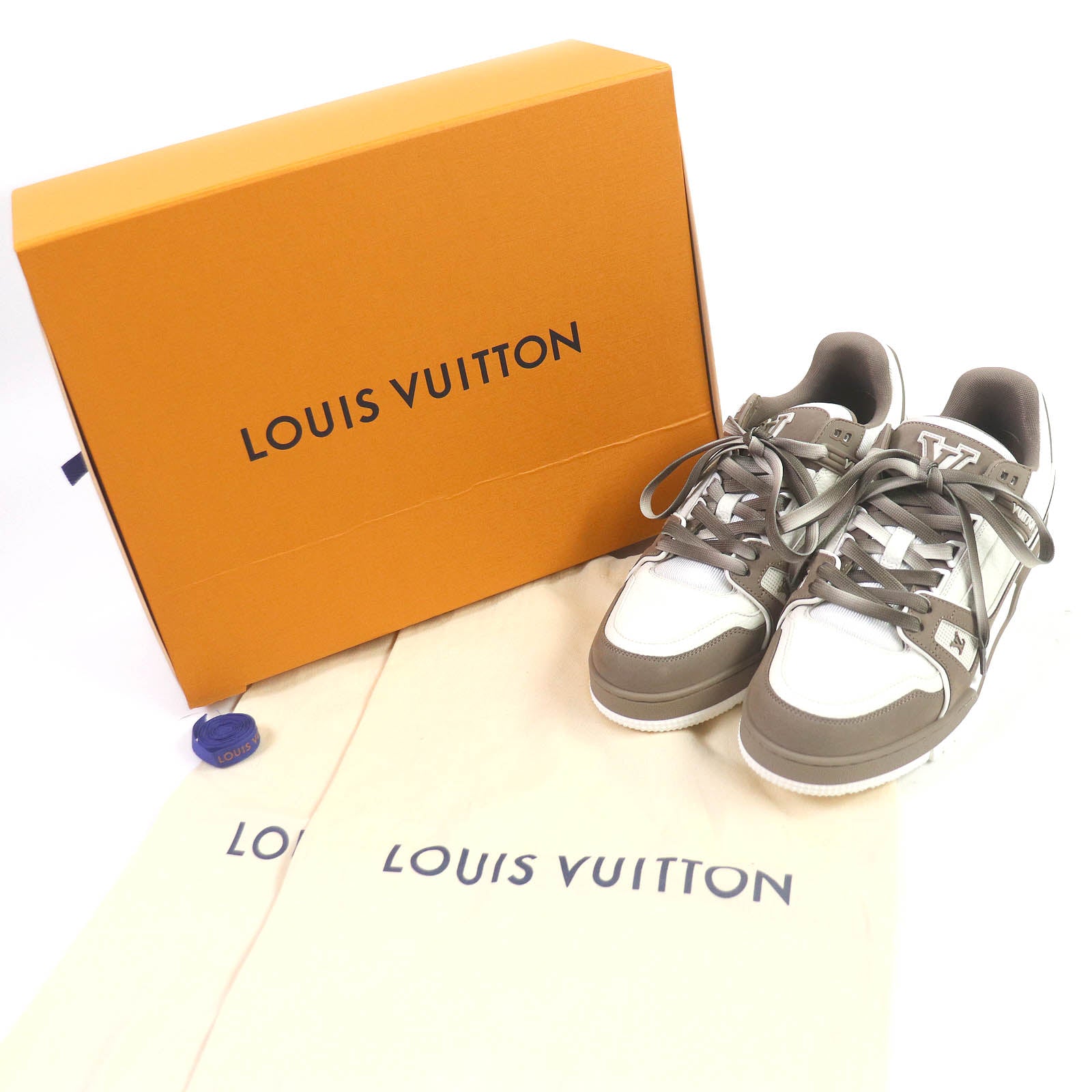 Louis Vuitton LV Trainer Leather Sneakers