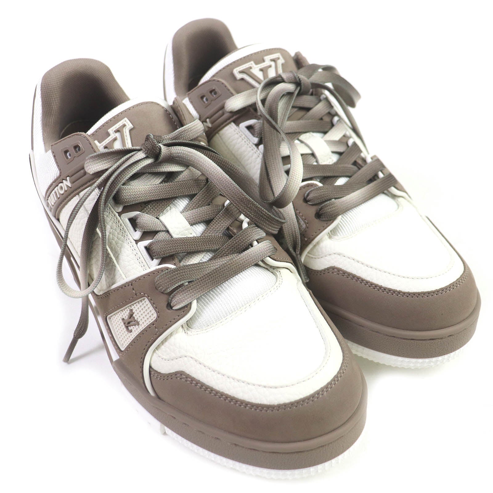 Louis Vuitton LV Trainer Leather Sneakers