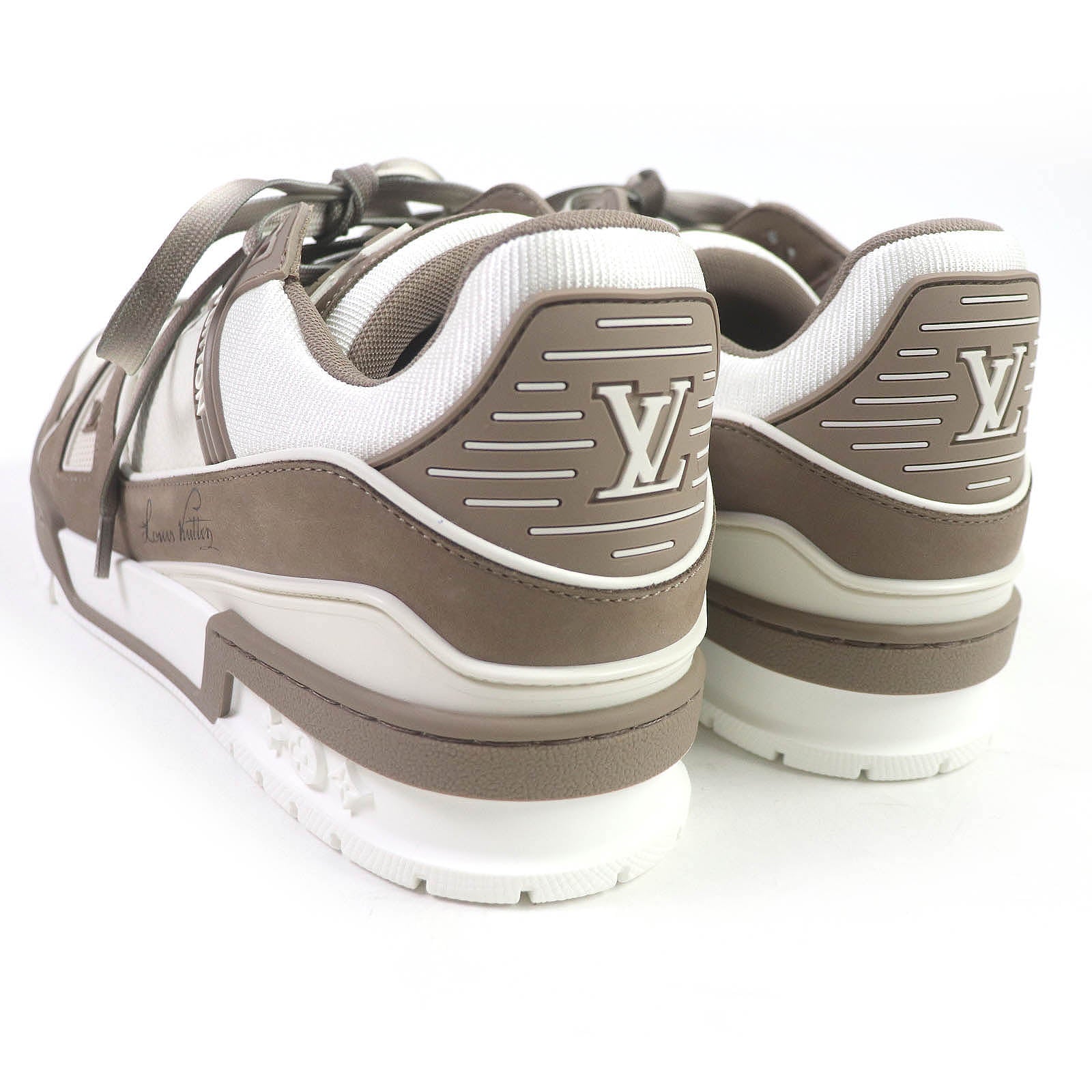 Louis Vuitton LV Trainer Leather Sneakers