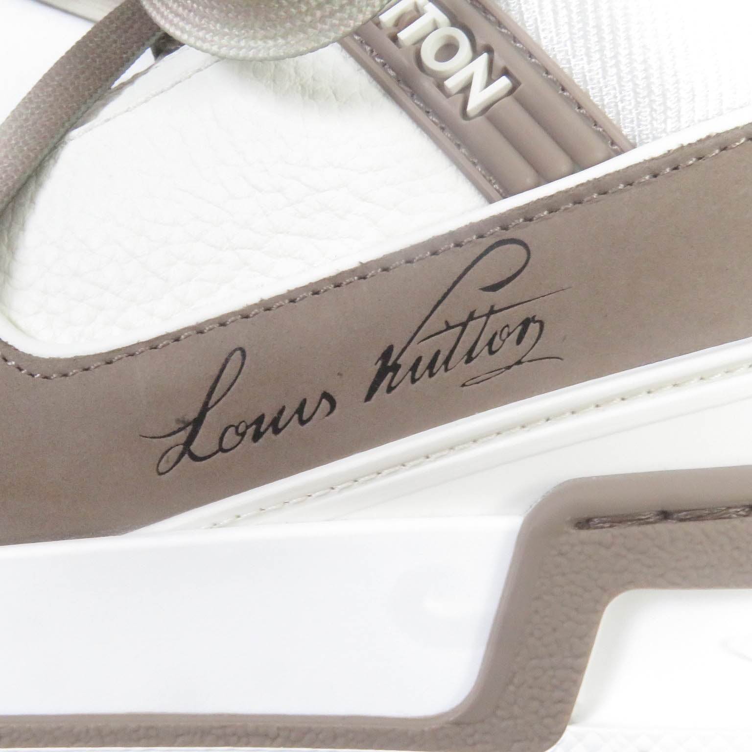 Louis Vuitton LV Trainer Leather Sneakers