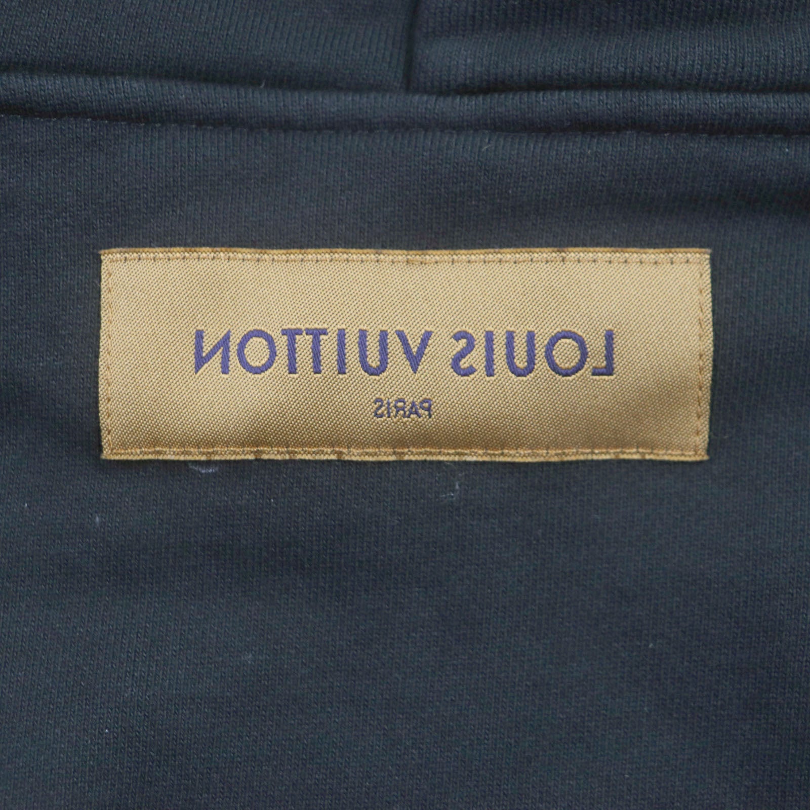 Louis Vuitton Logo Pullover Parker Black M