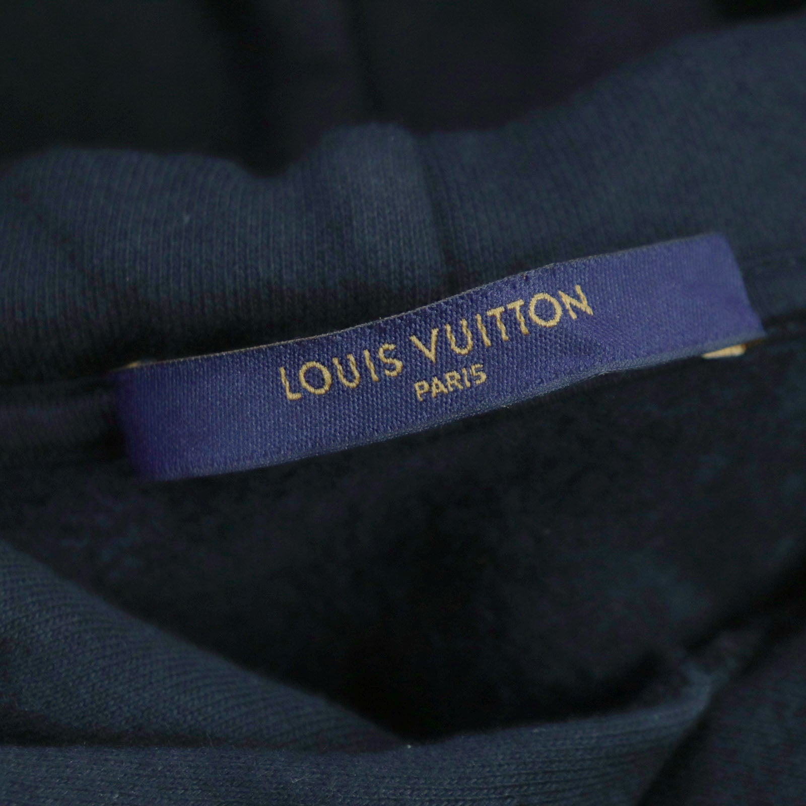 Louis Vuitton Logo Pullover Parker Black M