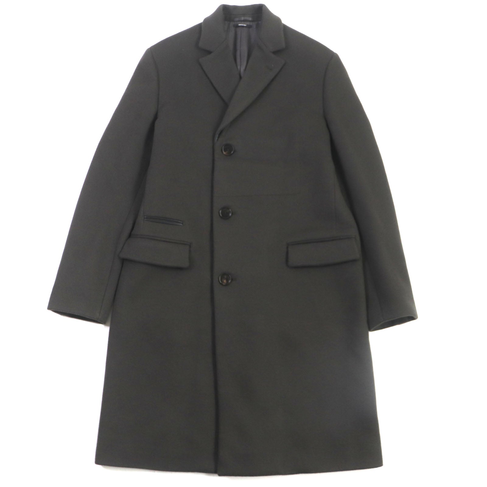 Hermes Cashmere Lamb Leather Chester Coat