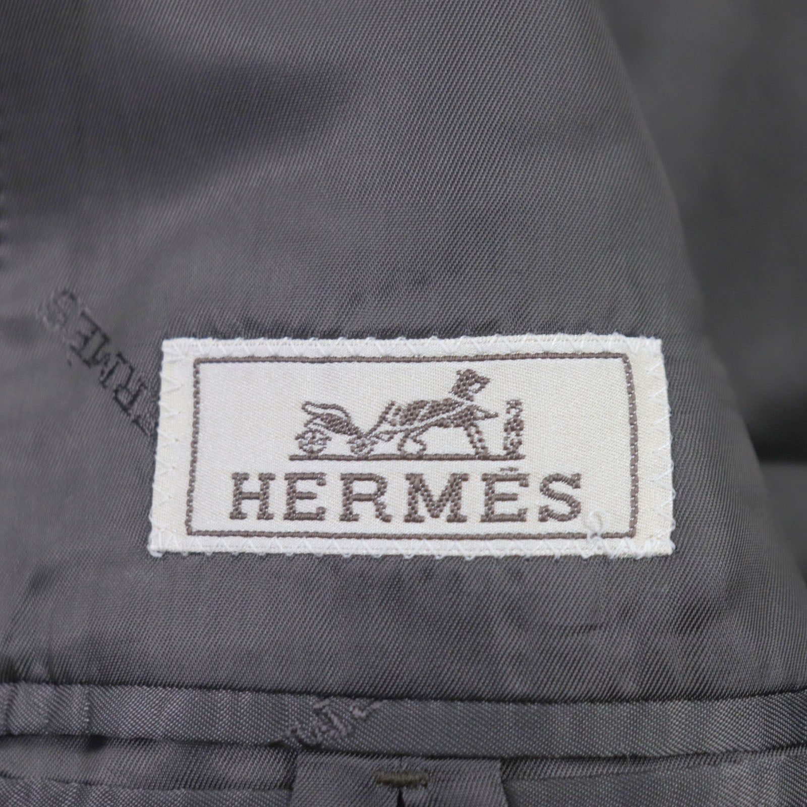 Hermes Cashmere Lamb Leather Chester Coat